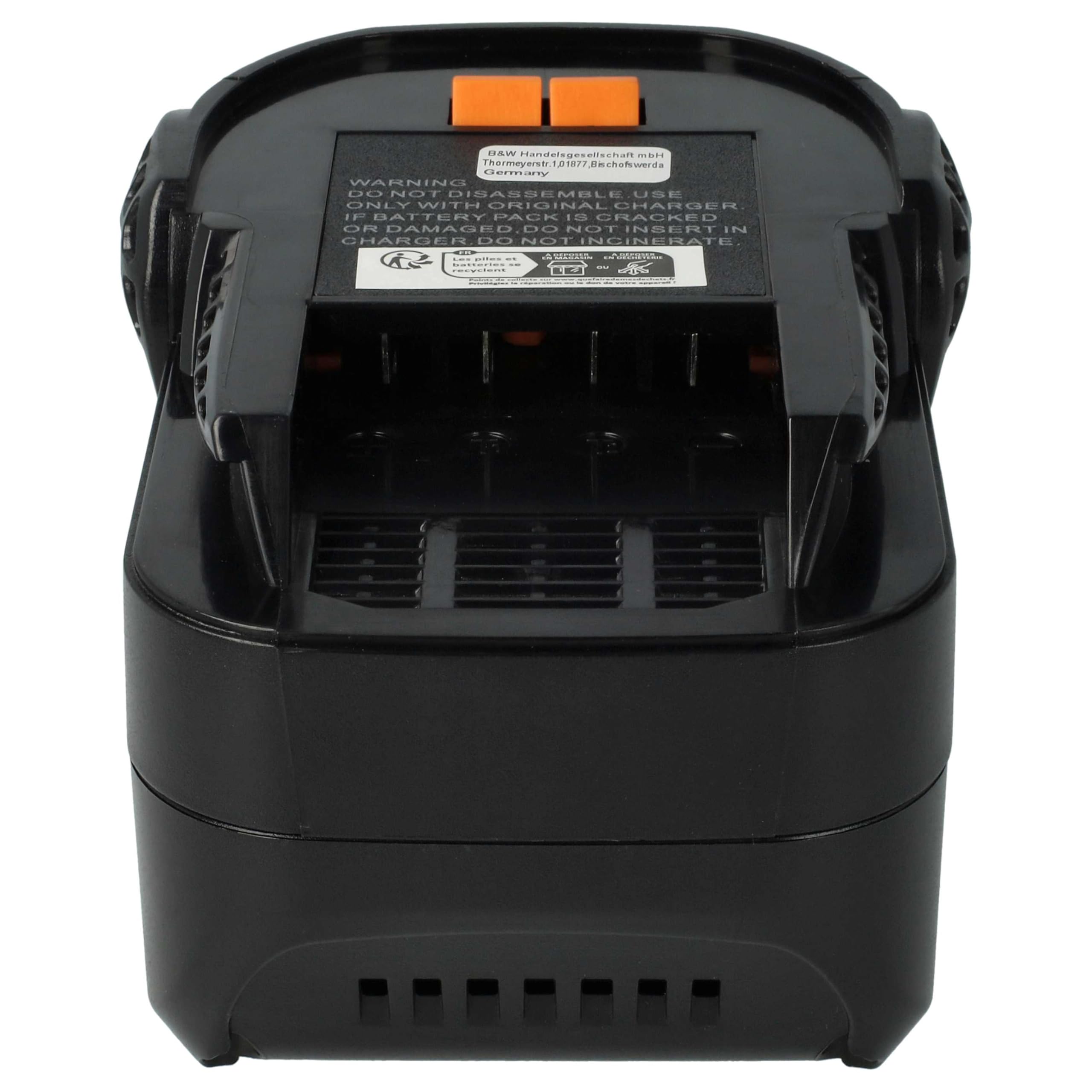 vhbw 1x batteria sostituisce AEG B1814, B1817G, L1830R, B1814G, B1817, L1815R, L1830, L1815, L1840R per utensile elettrico (3000 mAh, Li-Ion, 18 V)