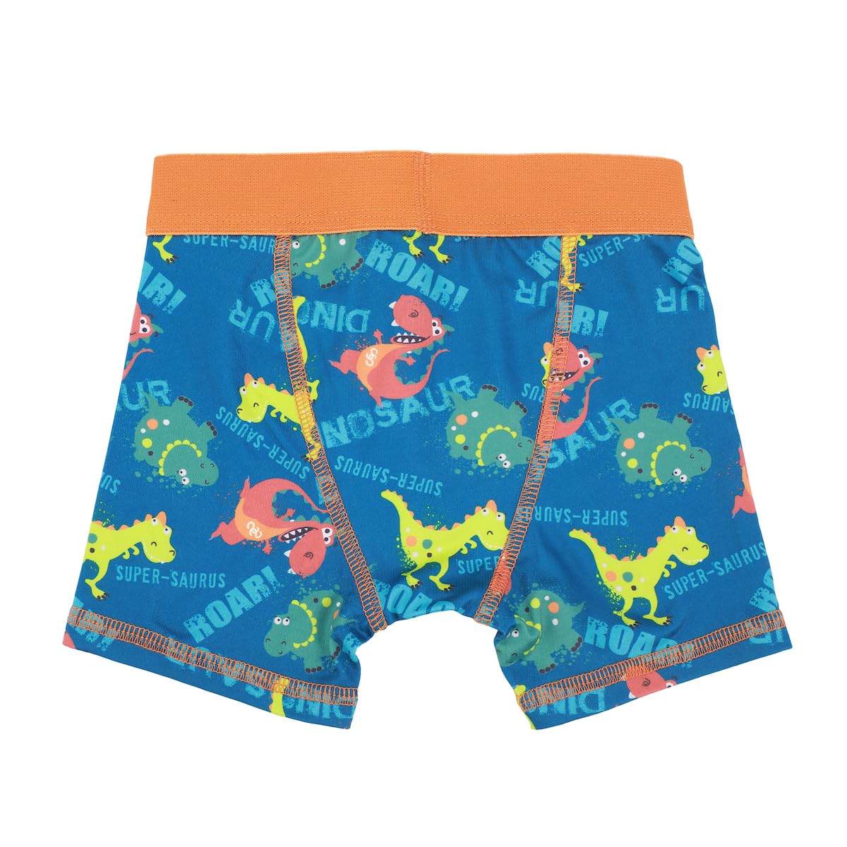 Bioworld Dinosaur AOP - Boxer da bambino, confezione da 5, taglie 2T-5T
