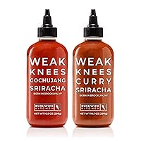 Vista 1 de Weak Knees Gochujang Sriracha + Weak Knees Curry Sriracha Set