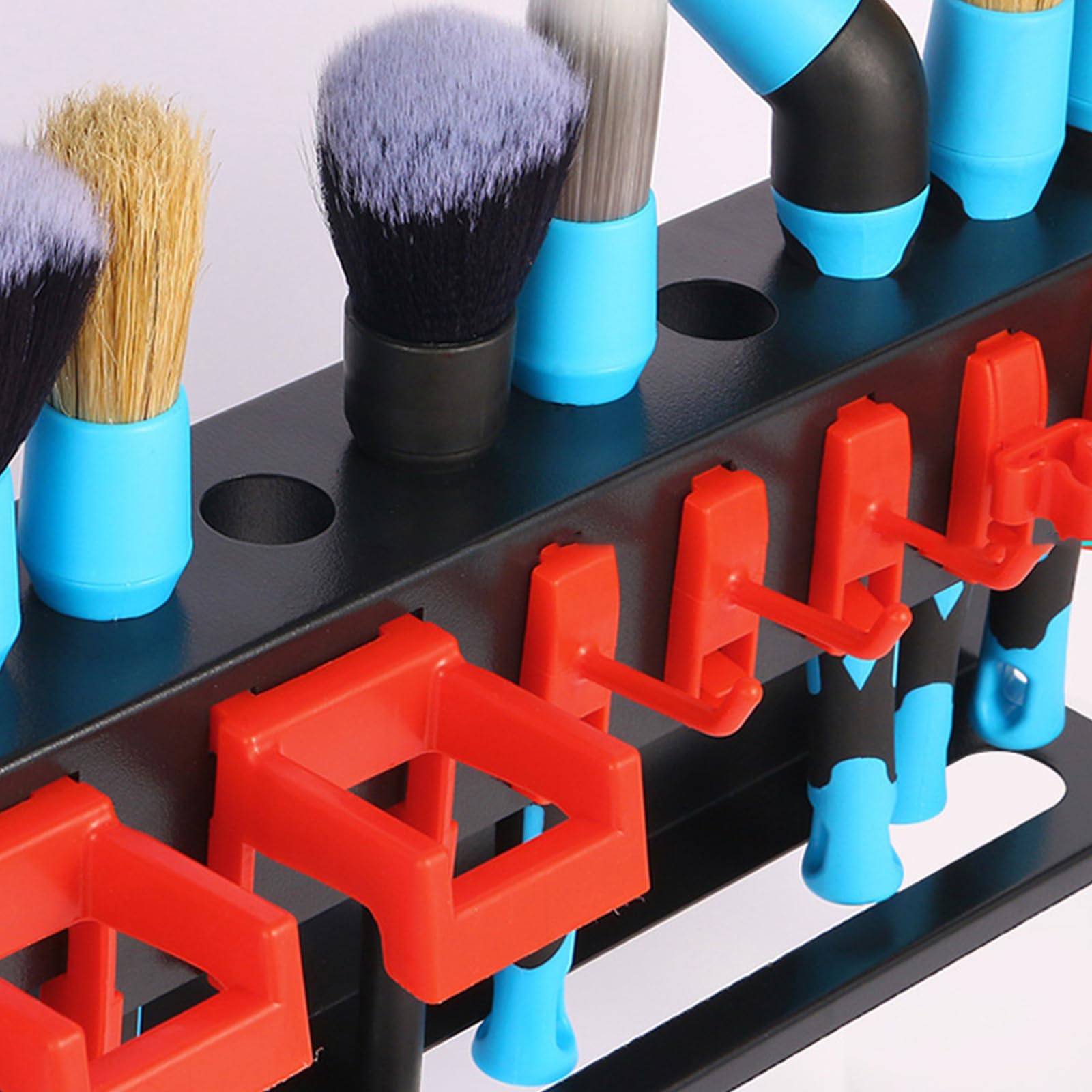 Organiseur pour outils de nettoyage de voiture pour garder votre garage propre et bien rangé, brosses et pulvérisateurs, porte-outils