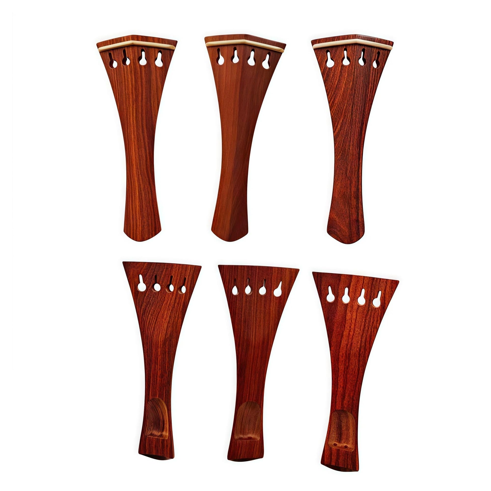 Cordiere for violino in palissandro da 6 pezzi Parti for violino di dimensioni 4/4