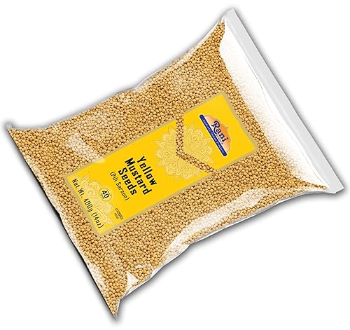 Miniatura 9 de Rani - Semillas de mostaza amarilla, especias enteras, 14 onzas, totalmente naturales, veganas, aptas para gluten, sin OMG, origen indio