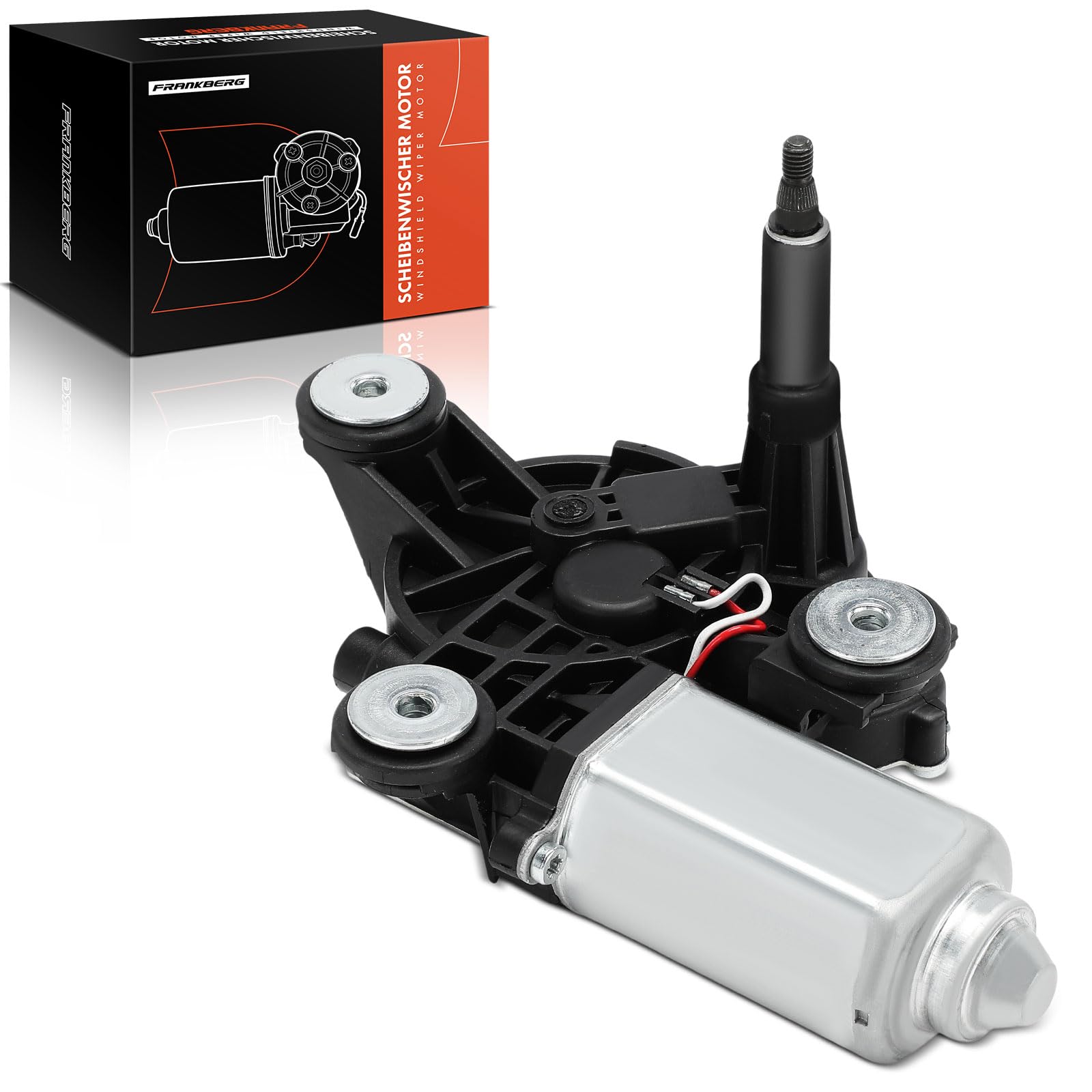 Frankberg Motore Tergicristallo Posteriore 3-Poli Compatibile con 500 312 500 C 312 500/595/695 500C/595C/695C Replace# 51850871