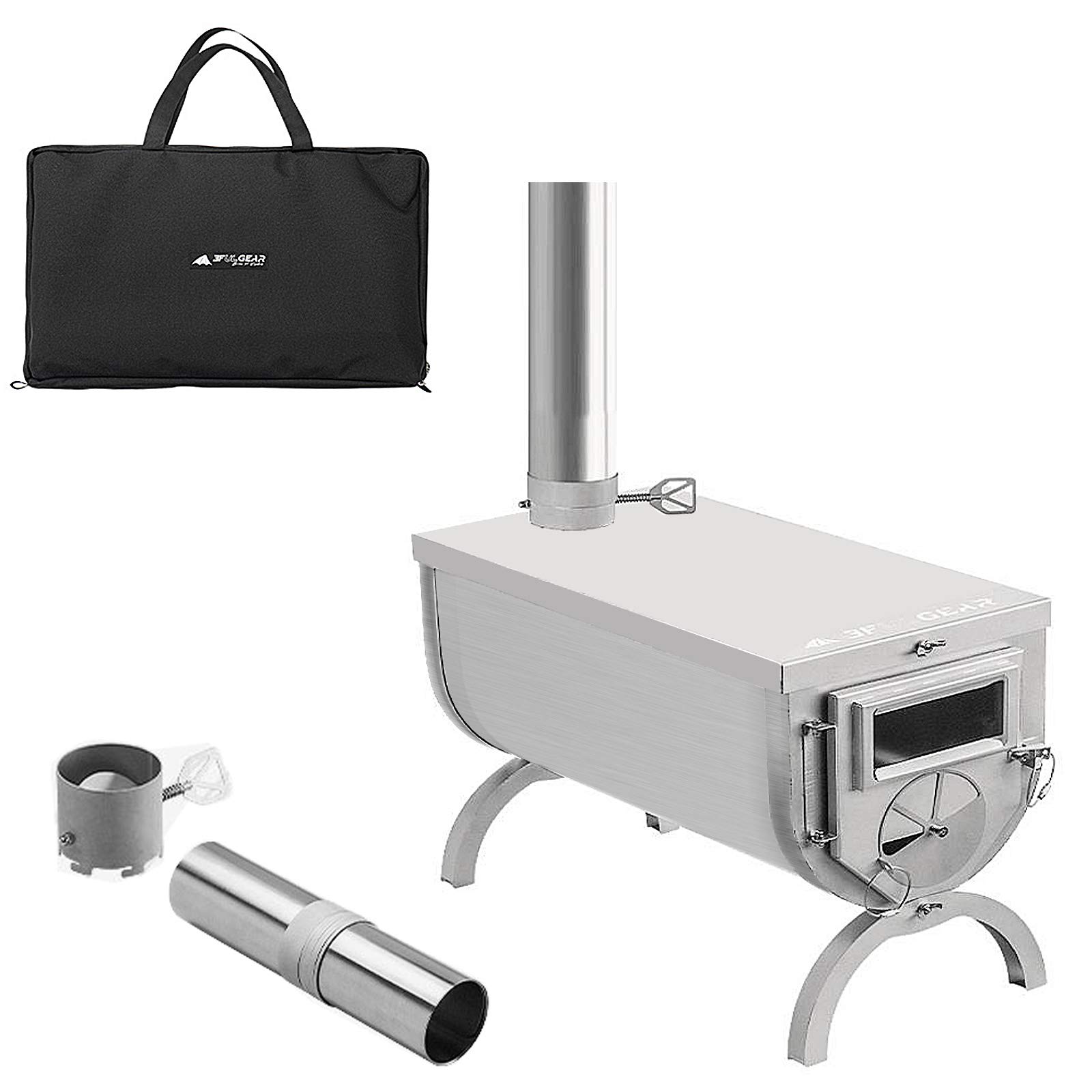 Buy KIKILIVE Portable Wood Burning Stove,Tent Camp Stoves, Comfort Portable Wood Burning Stove