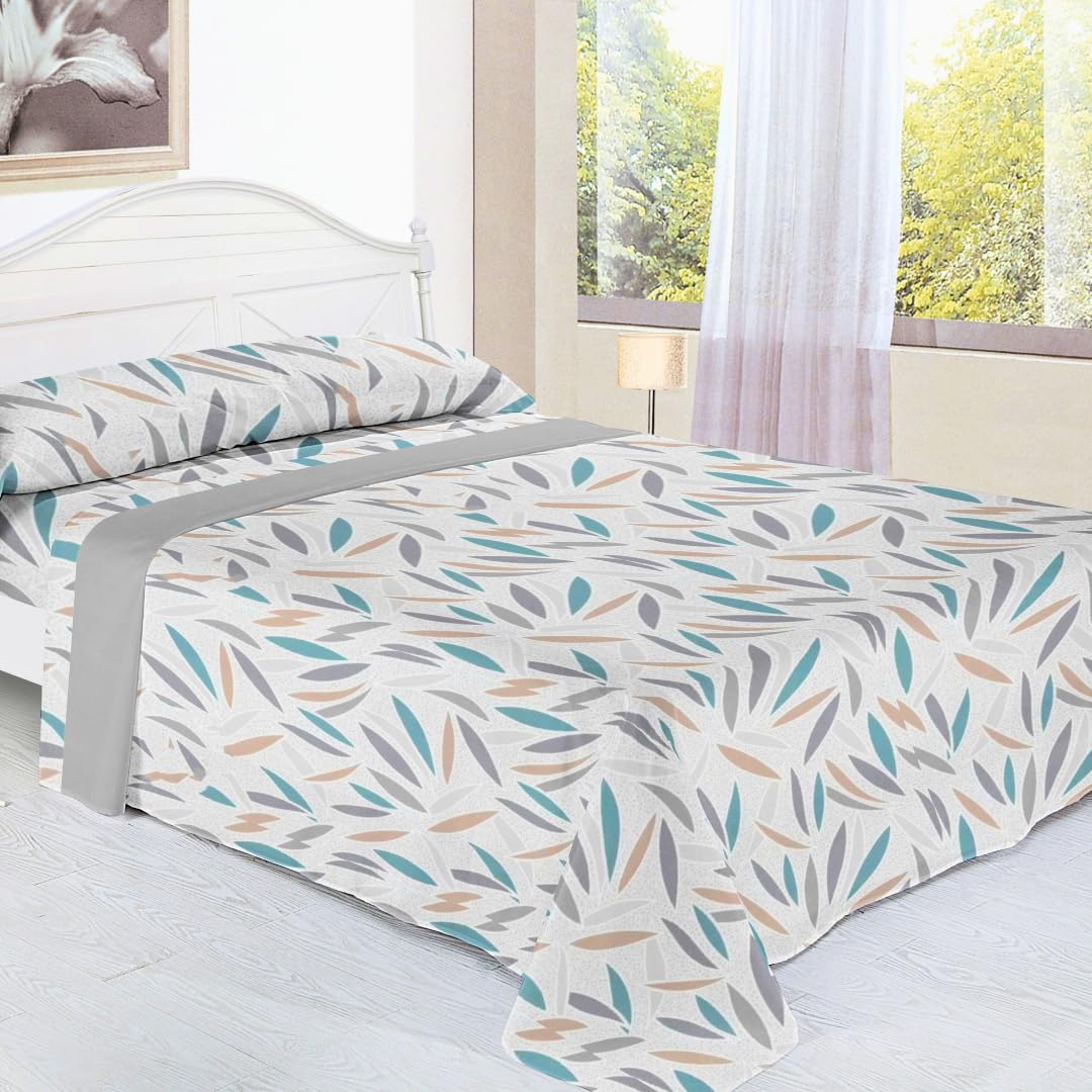 Underzy Parure De Lit 3 Pièces En Microfibre Avec 2 Taies D