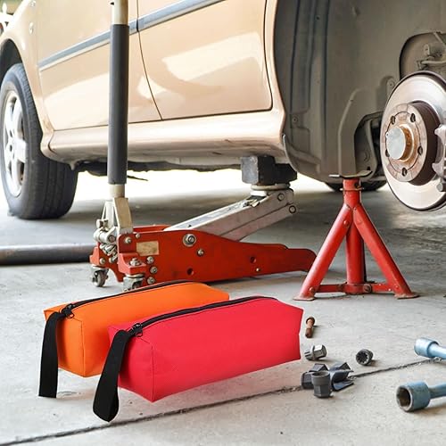 Miniatura 5 de 10 paquetes de bolsas de herramientas resistentes con cremallera, fabricadas con tela Oxford 1680D y revestimiento impermeable