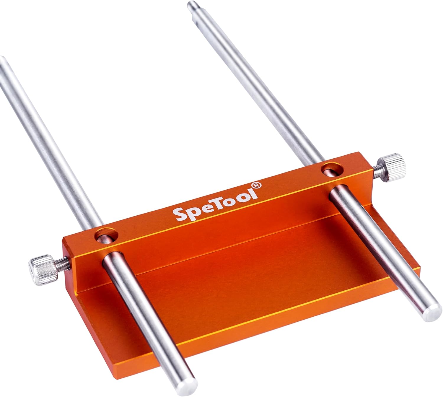 SpeTool Drill Fence for Portable Drill Guide, All-aluminum Made Edge Cutting Guide for Drilling Row Holes, 265MM from Edge Max