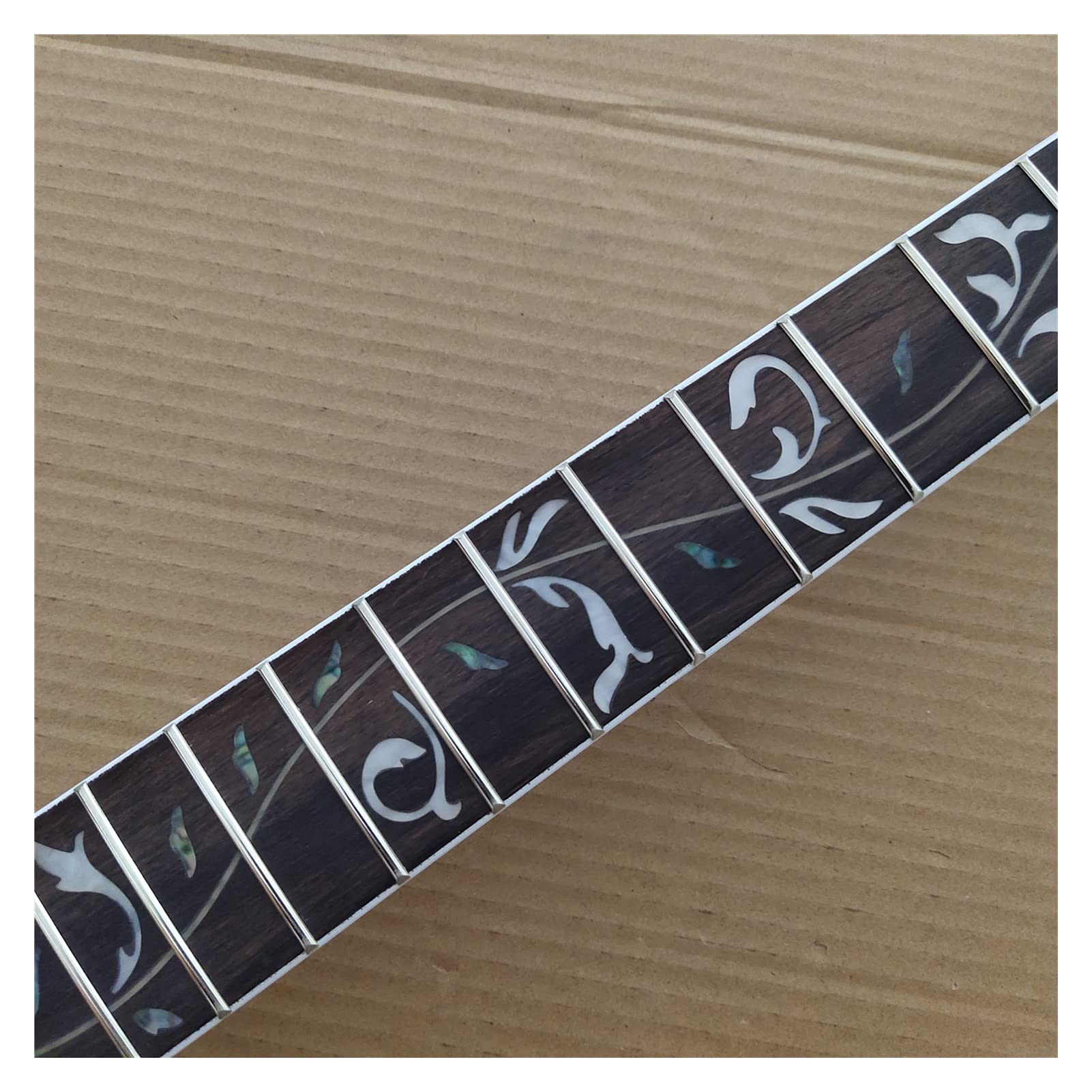 New Guitar Neck 22 Fret 25.7 inch Mahogany Neck with Maple Fingerboard Set in Heel Replacement for PRS Style guitar parts