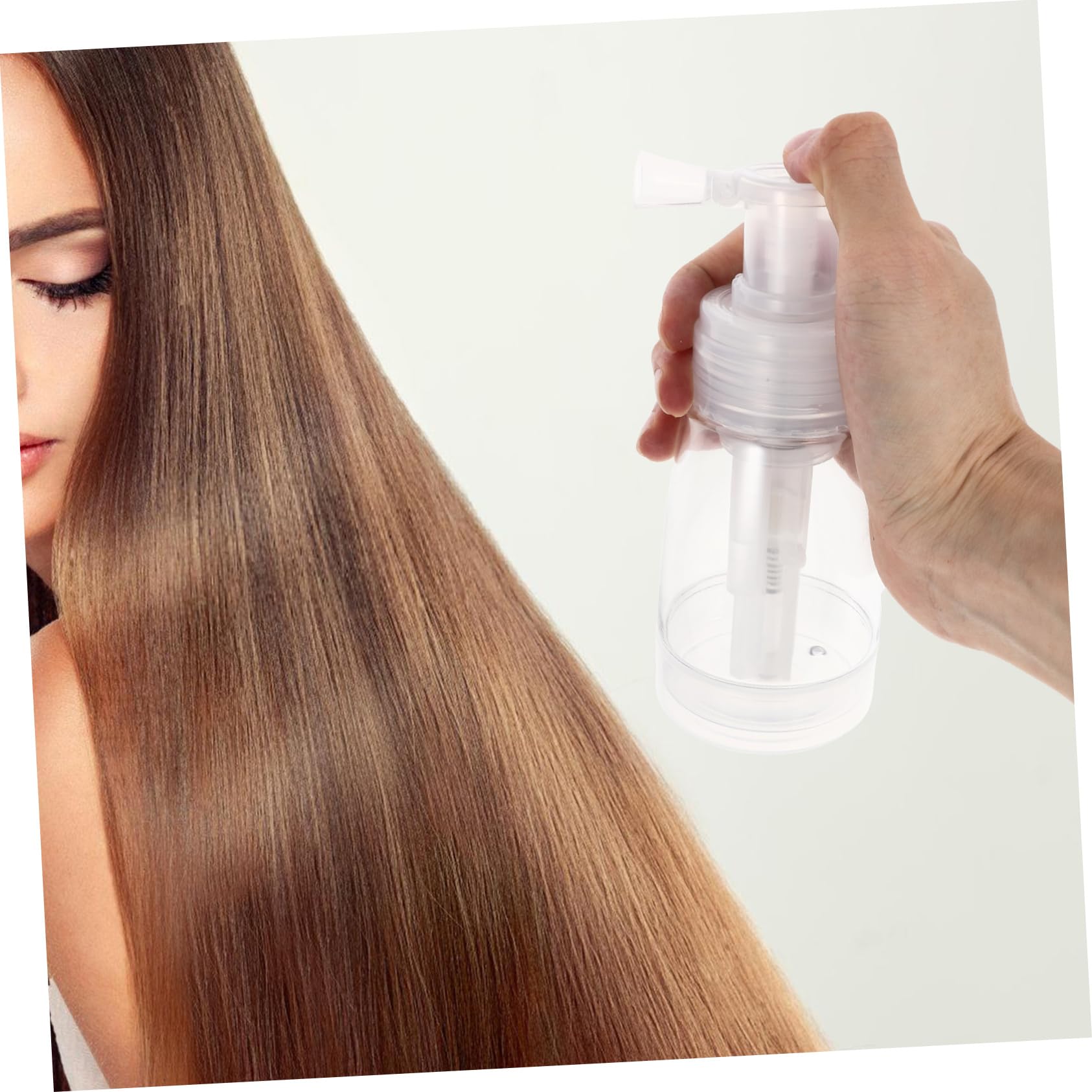 FOMIYES Botella Rociadora de Polvo Rellenable Dispensador de Polvo Seco