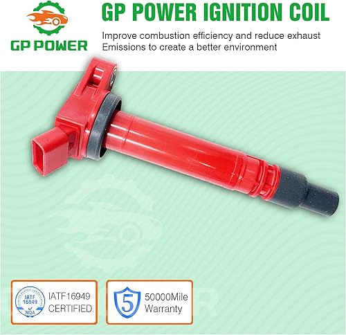 Miniatura 6 de Bobinas de encendido UF507 UF587 UF630 9091902256 90919A2005 Juego de 8 compatibles con Toyota Tundra Sequoia Land Cruiser Lexus GX460 LS460 LS600H