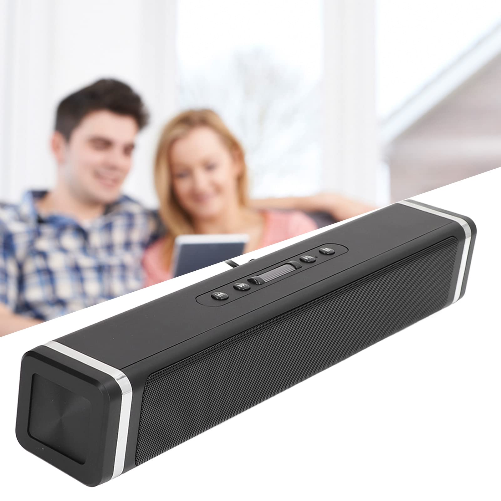 SIXRUN Cassa Bluetooth con Luci RGB, 12W di Picco
