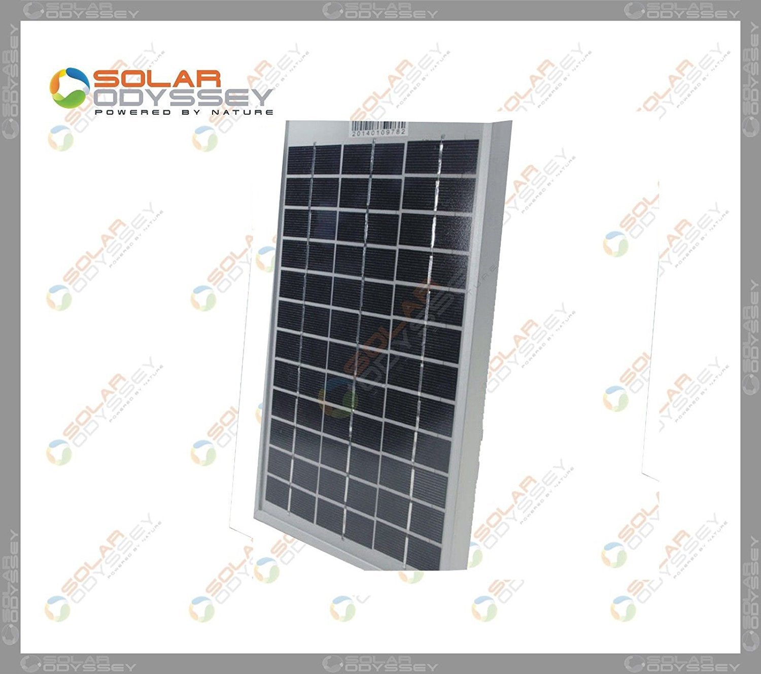 Solar Odyssey Solar Panel 5 Watt 12V Mono CrystallineGrade A Cells