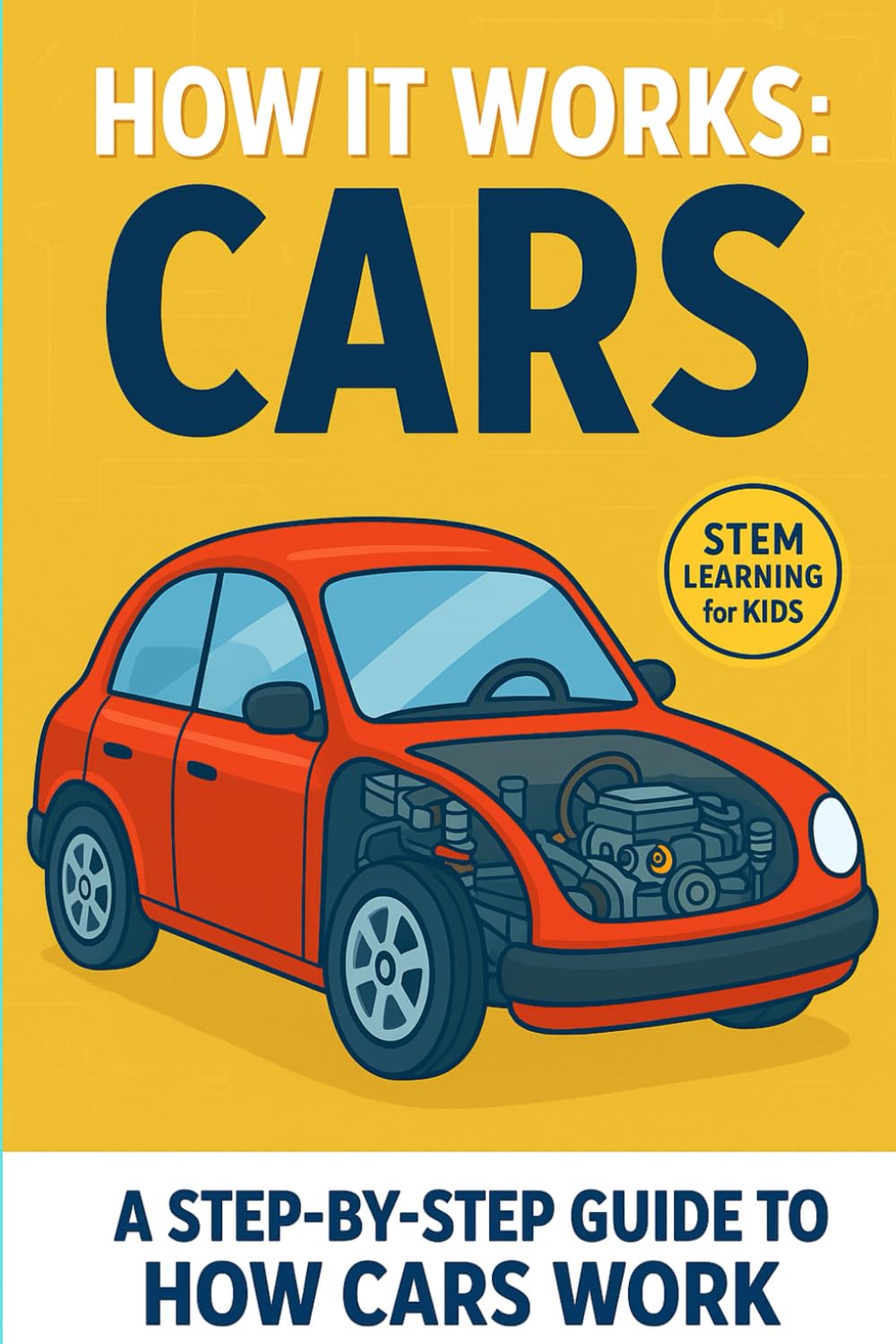 How cars work for kids: A fun guide to engines, safety and vehicles with facts,diagrams,and activities.: An educational car book for curious kids ages ... learning. (How it works: vehicles)
