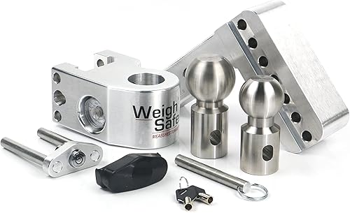 Miniatura 2 de Enganche de remolque ajustable, montaje de bola ajustable, enganche de bola para camión, enganche de remolque de aluminio con escala integrada para