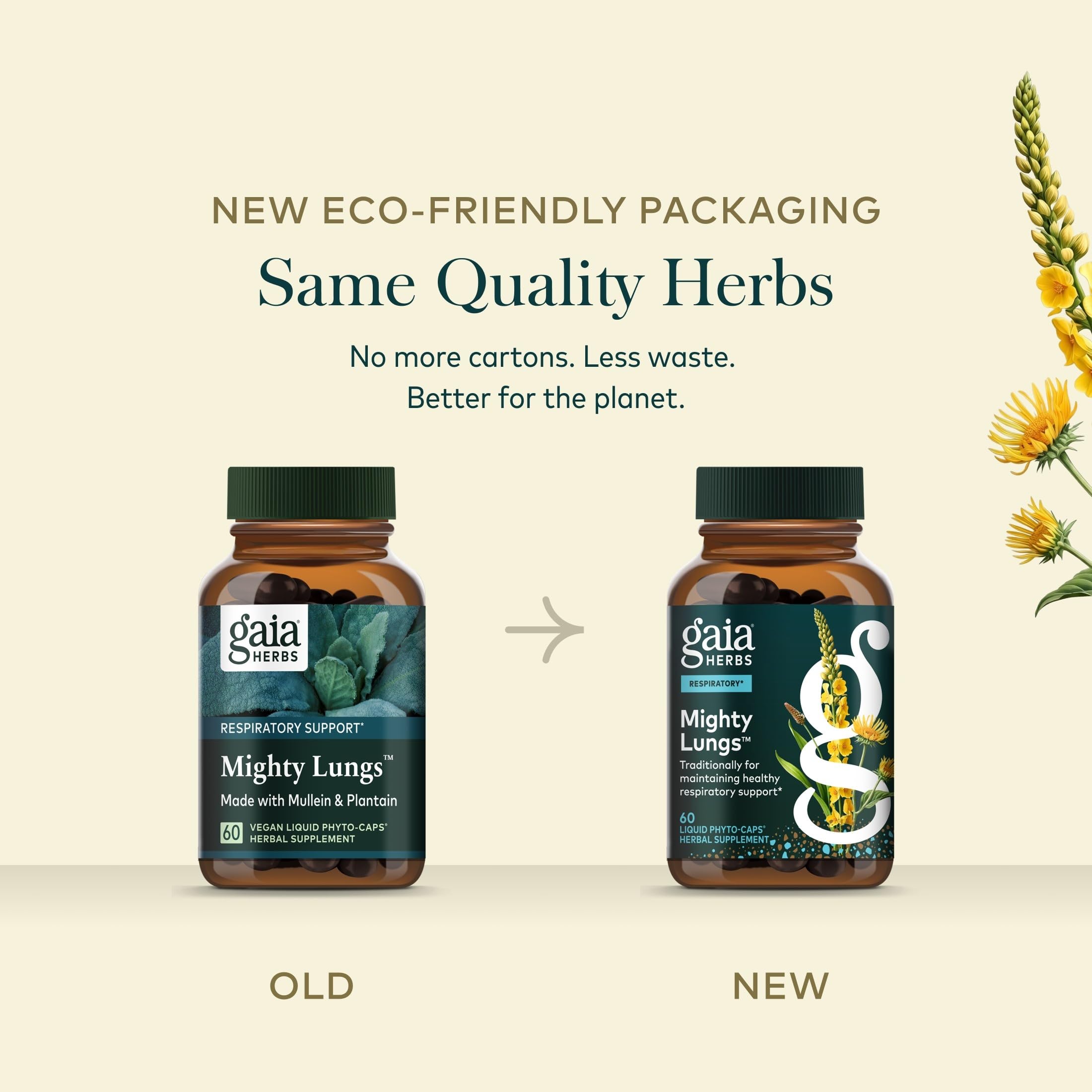 Gaia Herbs Mighty Lungs, 60 Vegan Capsules, 60 Servings — Amazon image 7