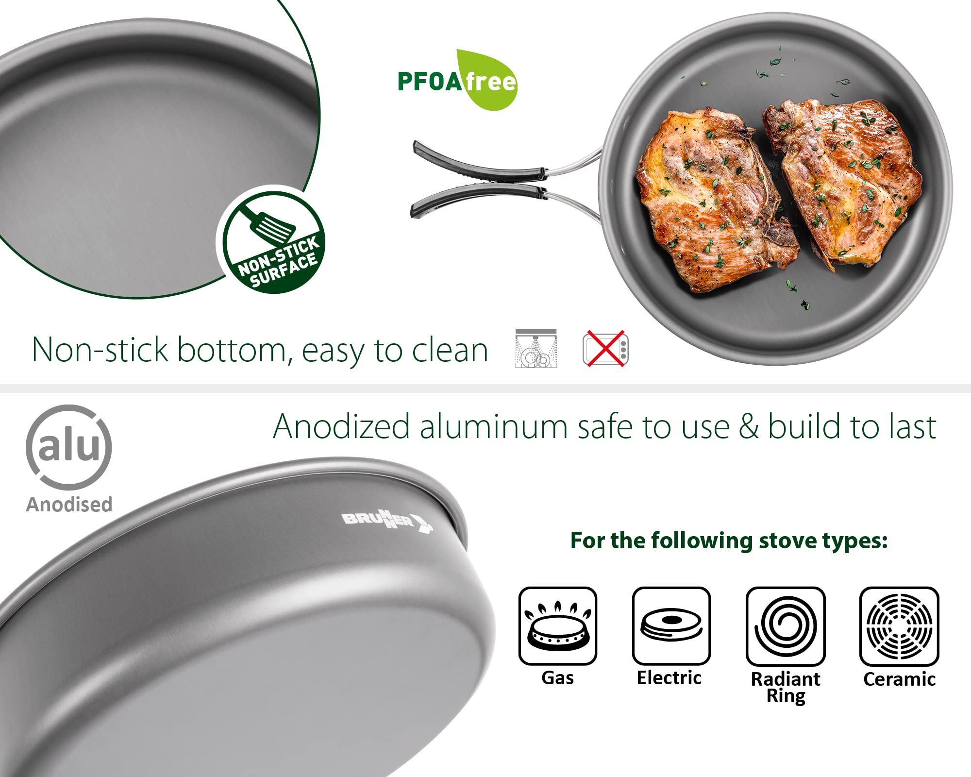 SET POPOTE TORRALTA 22 BRUNNER | Grosso Store