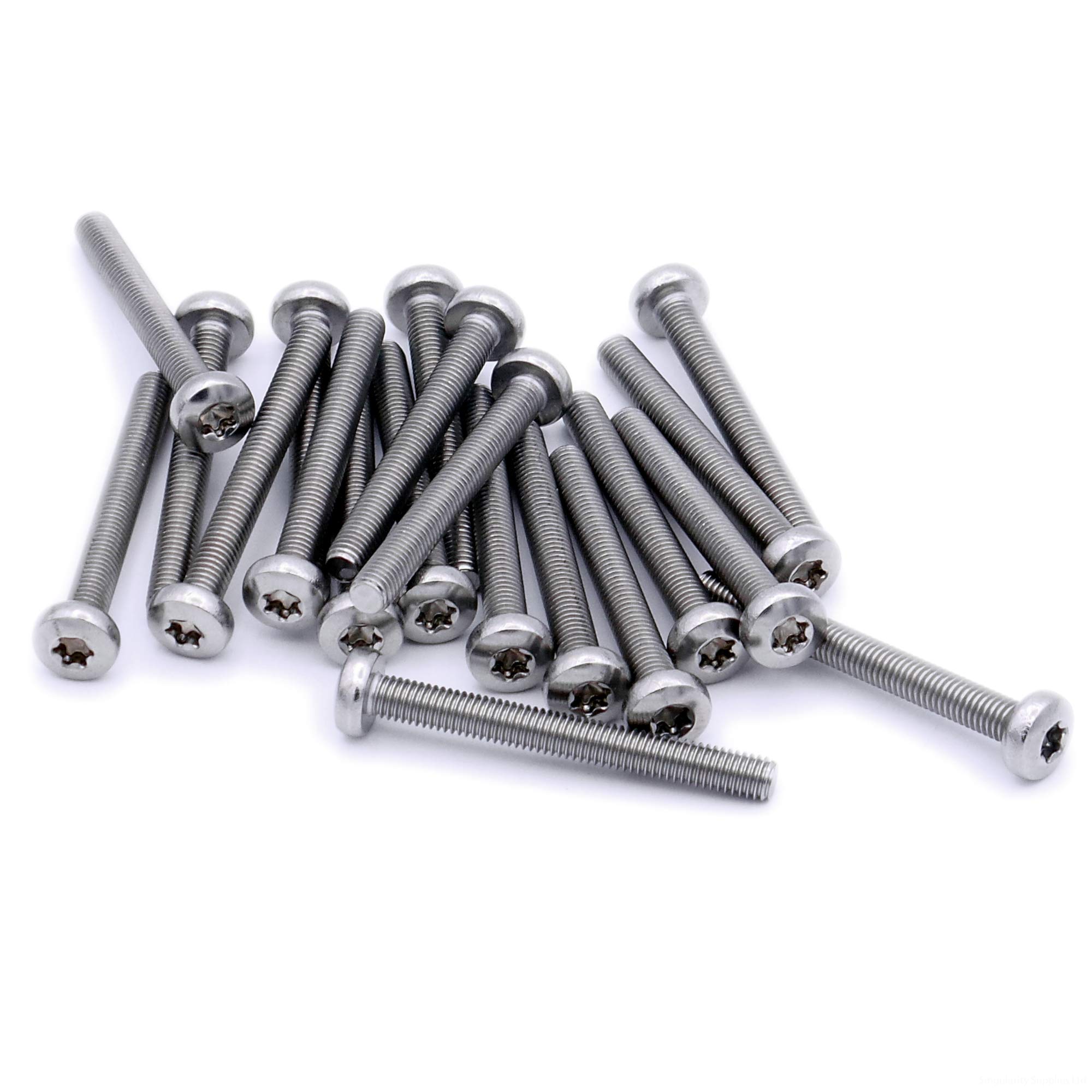 Singularity Supplies M4 (4Mm X 6Mm) Tx Pan Machine Screw (Bolt) - Stainless Steel (A2) (Pack Of 20)