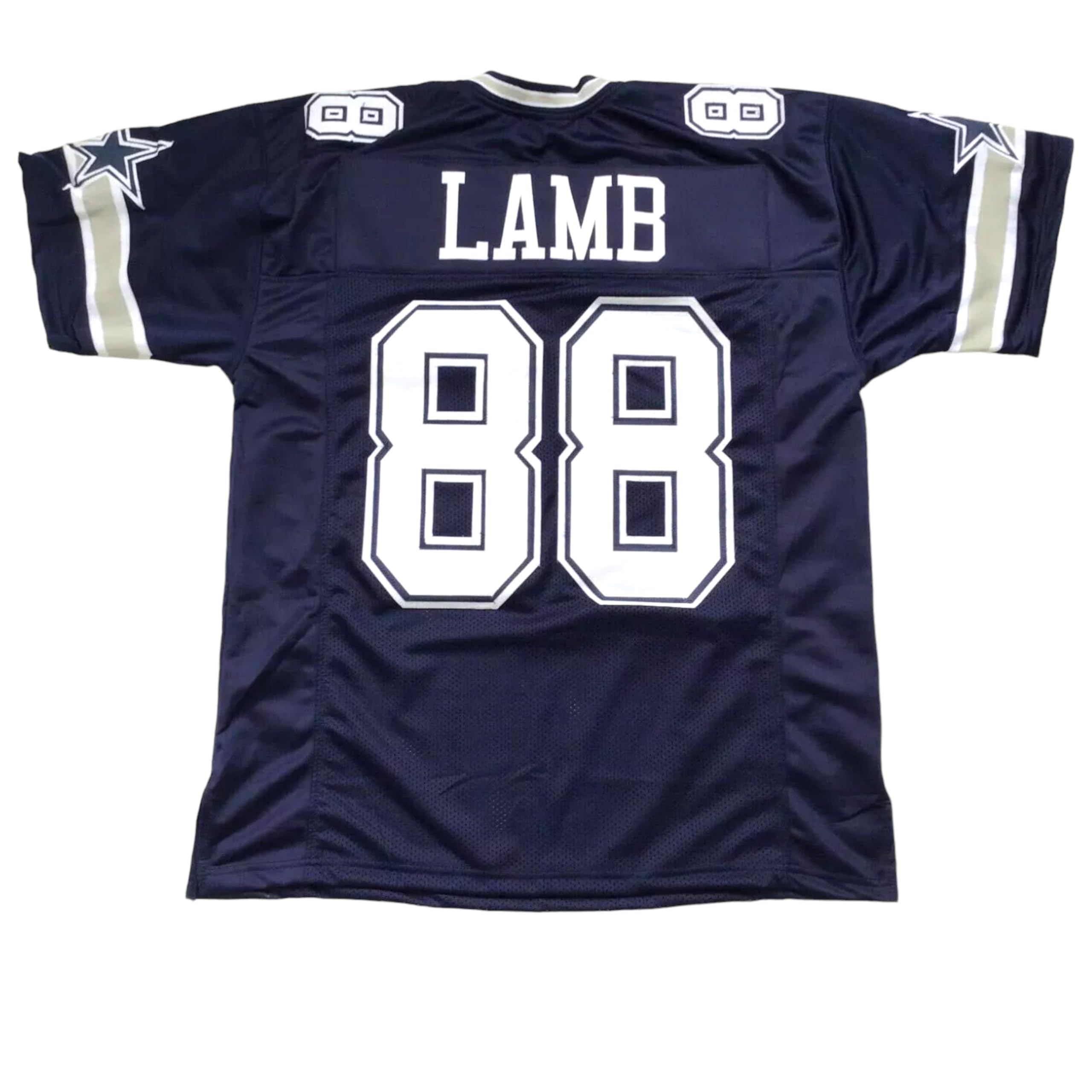 CEE Dee Lamb Blue Jersey Stitched Custom Football New No Brand/Logos Youth Sizes (US, Alpha, Small, Regular, Blue)