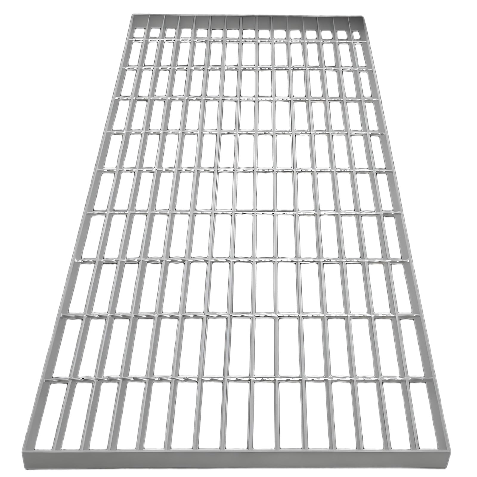 Rejilla de drenaje de acero galvanizado para exteriores, cubierta de drenaje de metal resistente y duradera, rejillas de drenaje para exteriores, para entrada, patio, garaje, alcantarillado, boquilla