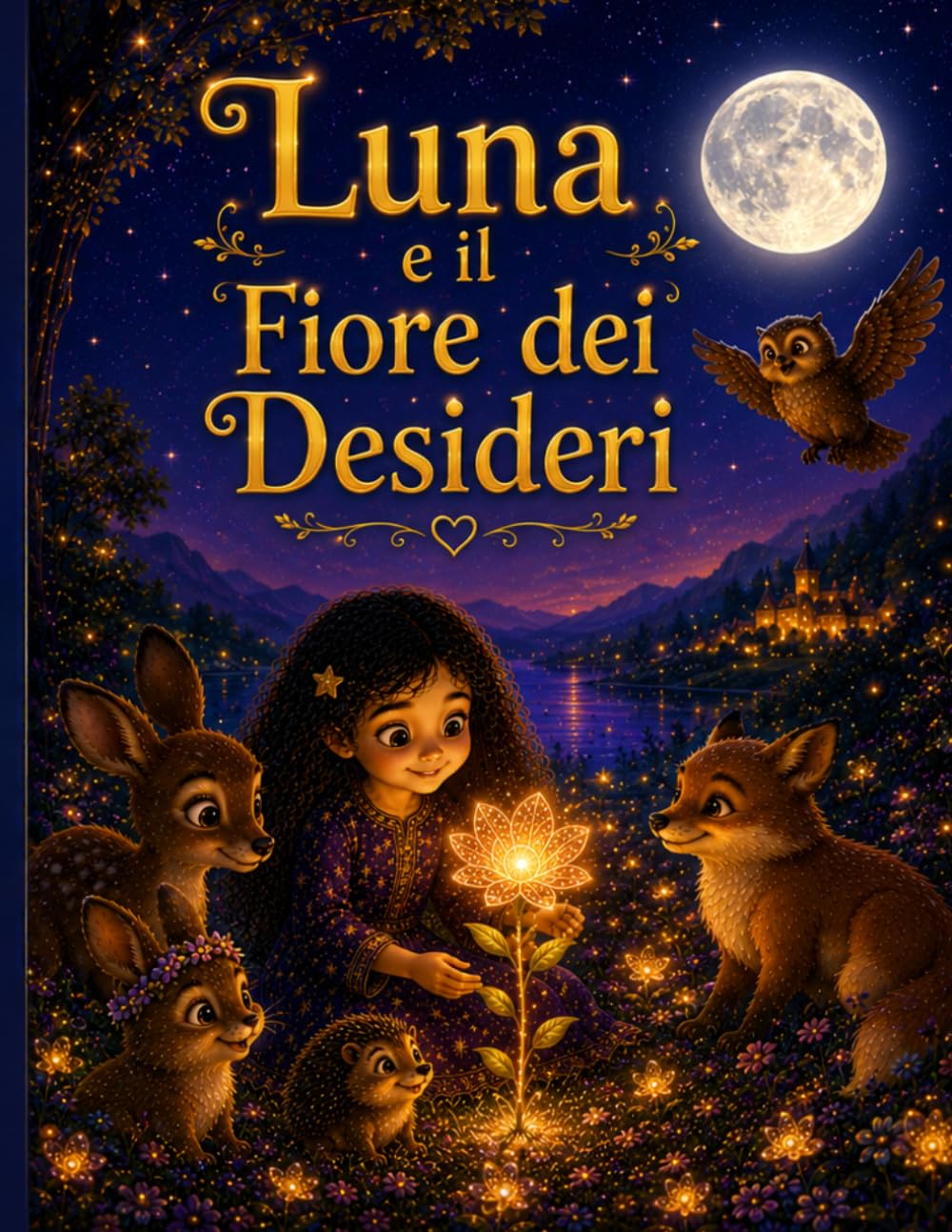 Luna e il Fiore dei Desideri: I desideri più belli sono quelli che rendono felici anche gli altri. (Le Avventure Magiche di Luna)