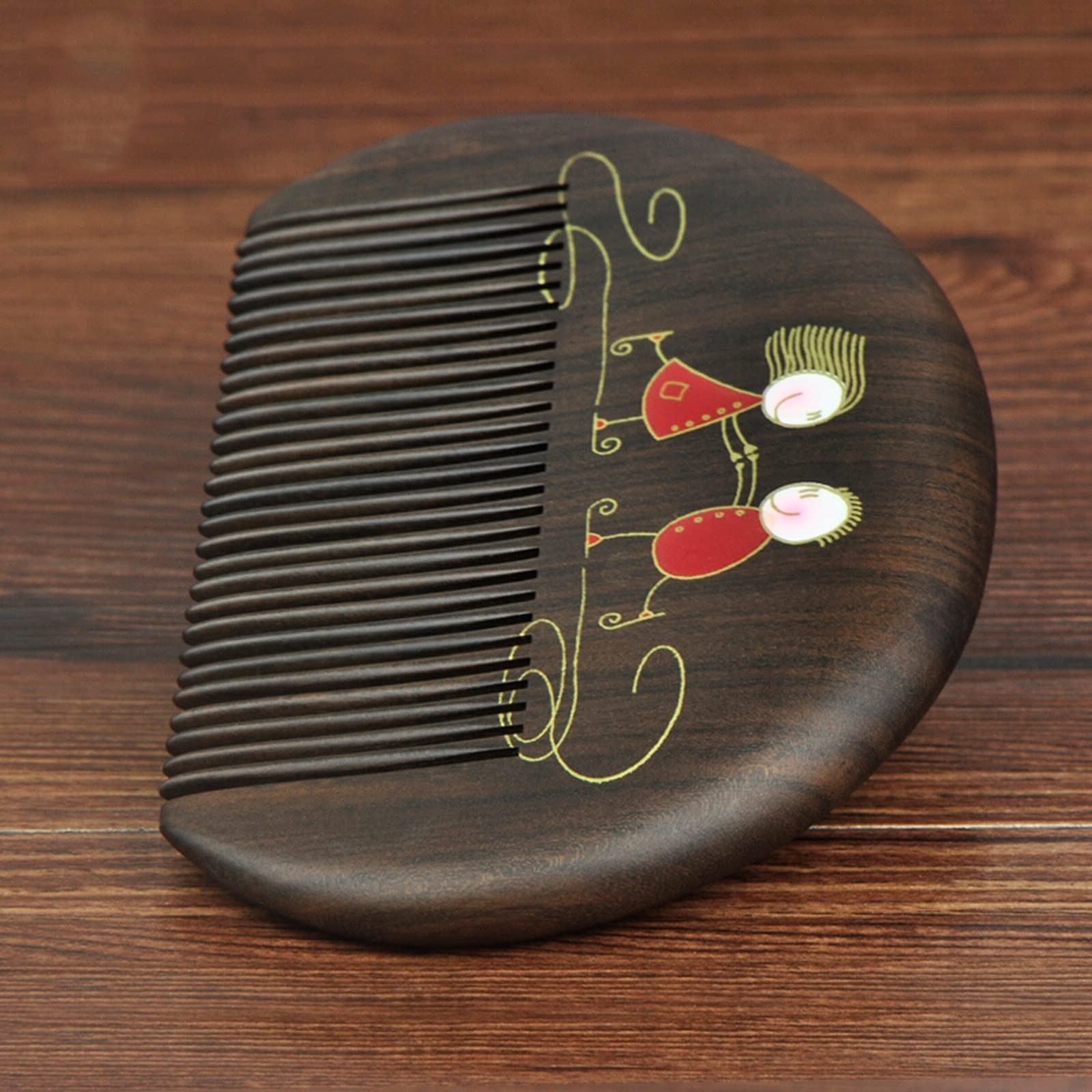 StylingKamm Haar Kamm kreative Holzkamm anti-statische Kopfhaut Massage beste Geschenk Friseur geeignet für Männer und Frauen Styling Werkzeug Haarbürste Haarkamm