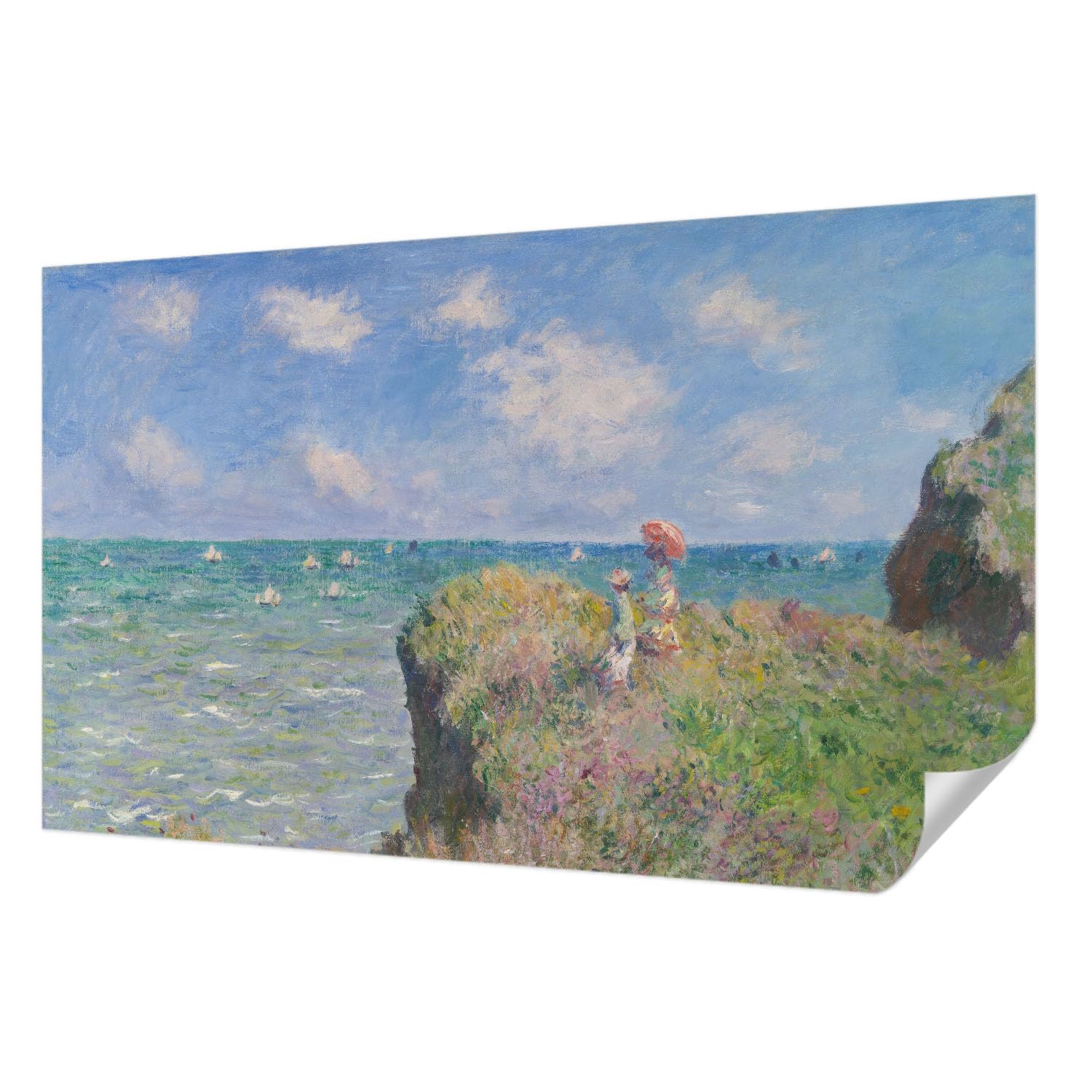 Décoration intérieure panoramique haute qualité avec revêtement mural autocollant
