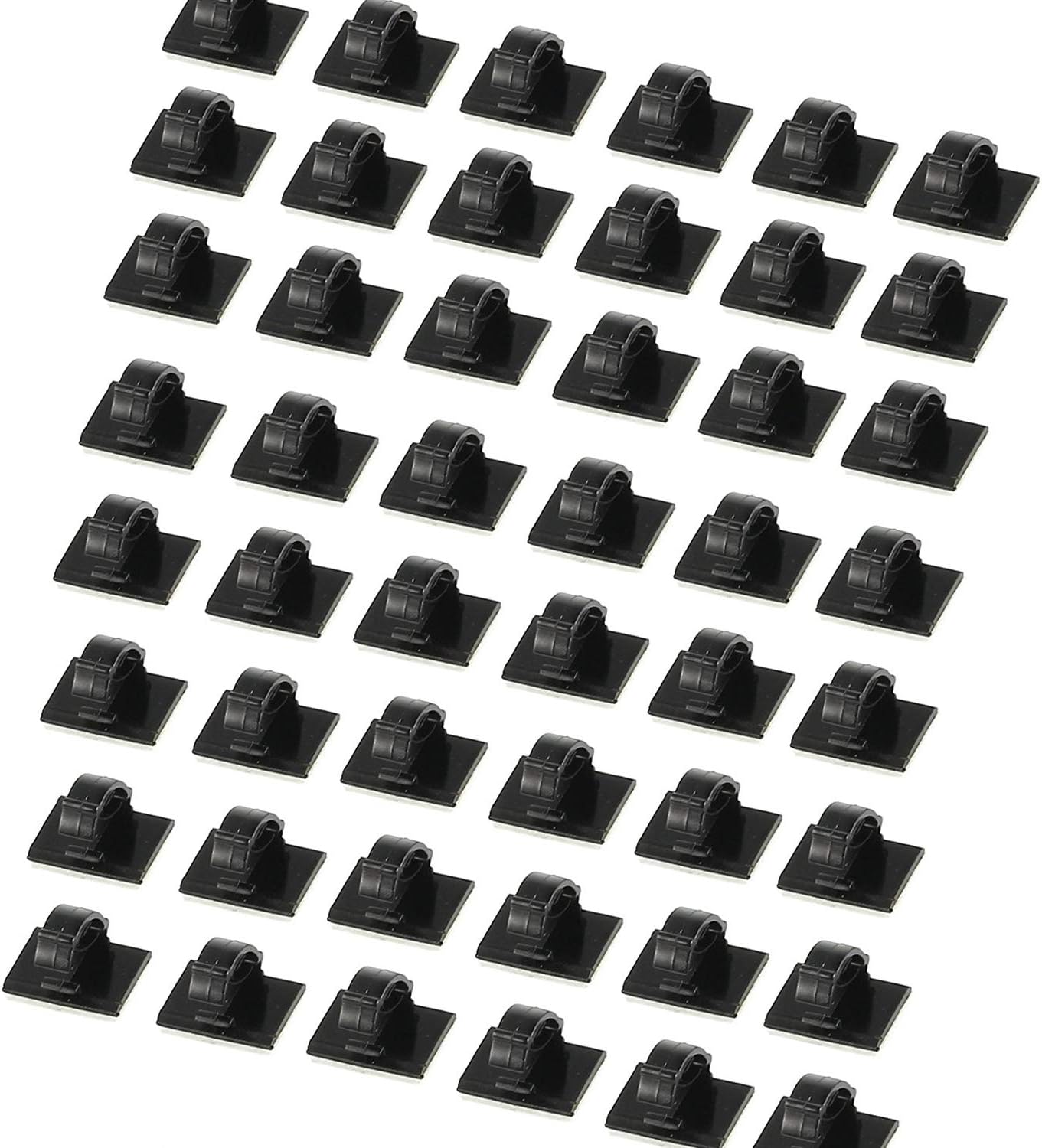 6 Clips Magnétiques Pour Câbles YLK - Autocollants, Gestion Bureau, Câbles Jusqu'à 7,5 Mm