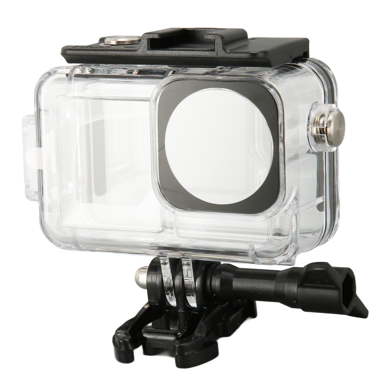 Estuche de Buceo para Cámara para Osmo Action 4 Action 3, Carcasa Impermeable de 196 Pies, Accesorios para Cámaras Deportivas, Buceo de 60 M, con Filtro de 3 Piezas + Película