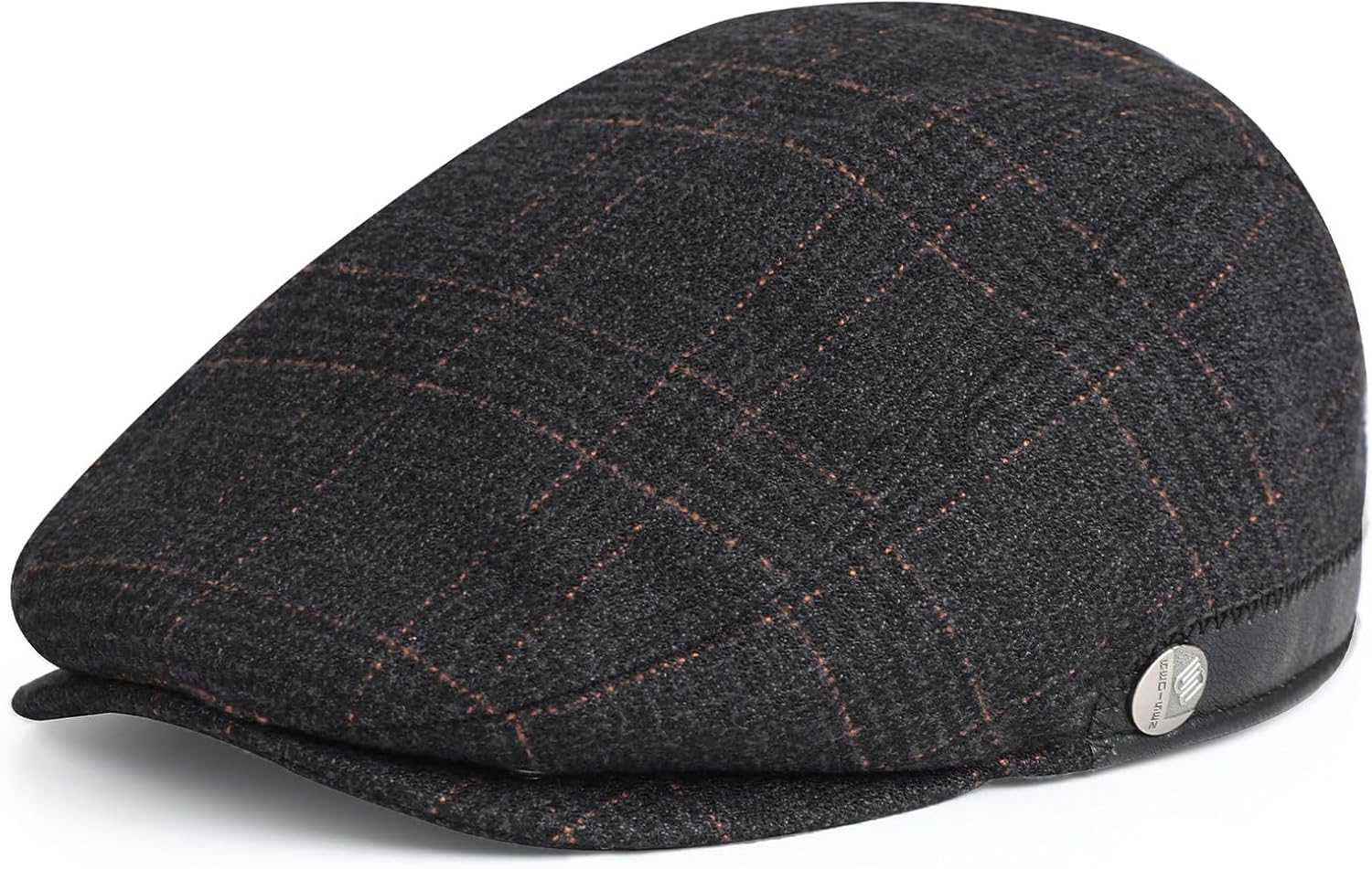 Sumolux Mens Newsboy Hat Flat Cap Gatsby Newsboy Lvy Irish Hats Driving Cabbie Hunting Cap - Image 3