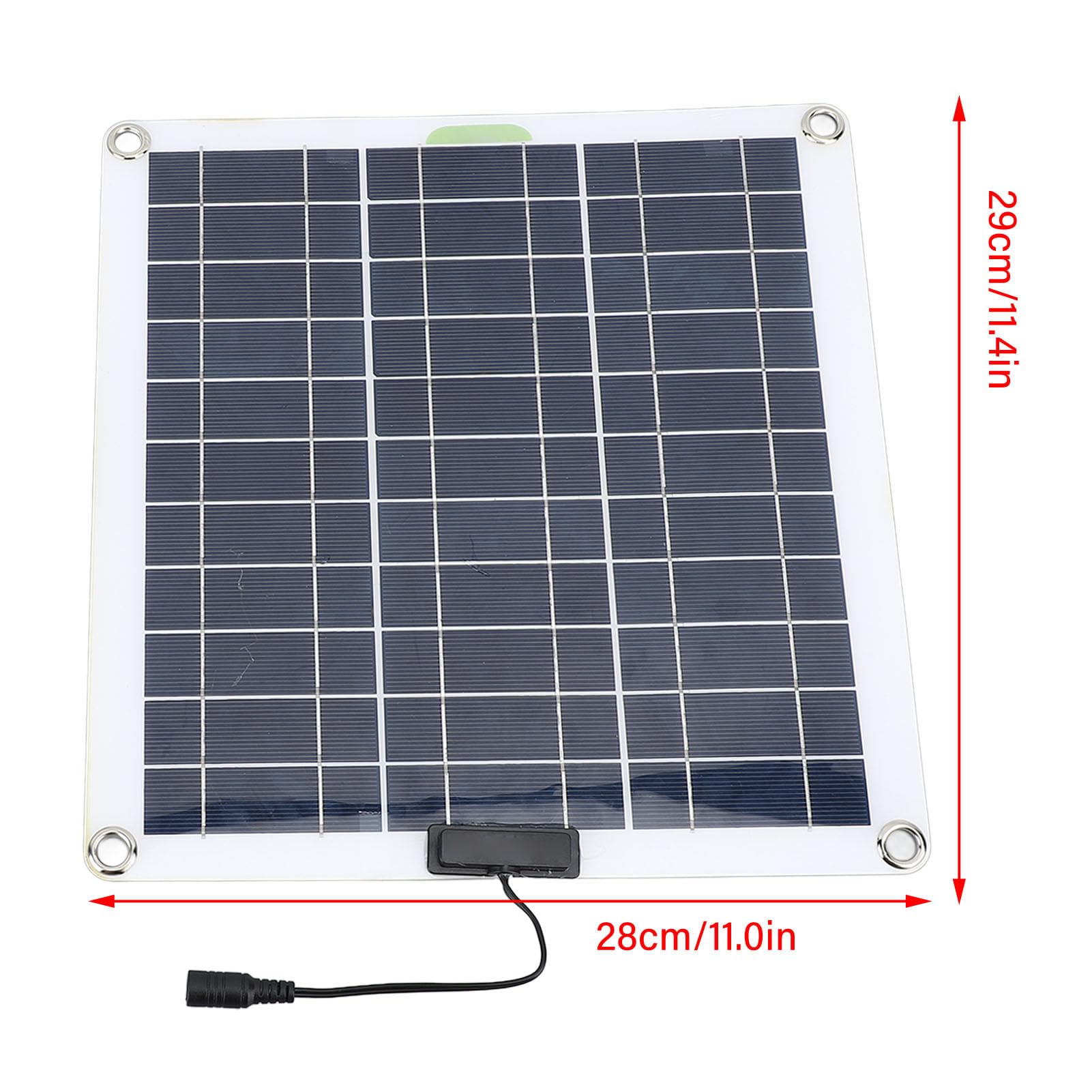 Kit caricabatterie pannello solare da 200 W Pannello solare portatile in silicio monocristallino con caricabatterie OBD Controller blu Cavo 10 in 1 Clip per batteria per, auto,