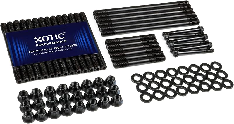 Kit de prisioneiros do cabeçote Xotic Performance CP878 para Dodge Cummins Diesel 5.9L 12V 1989–1998