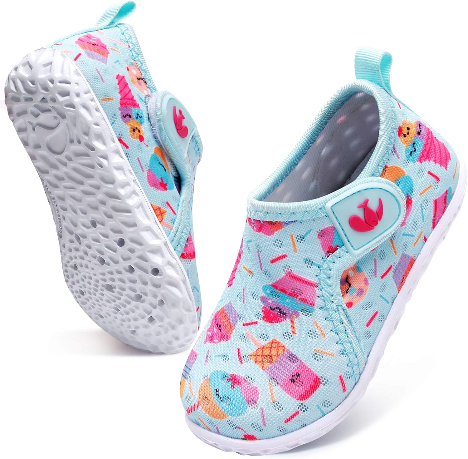  | JOINFREE Toddler Shoes Boys Girls Water Shoes Barefoot Kids Breathable Sneakers Shoes for Walking Running | Water Shoes