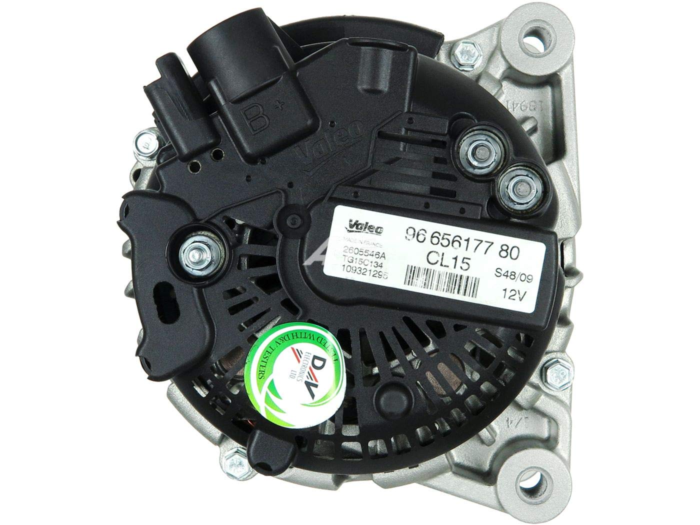 AS-PL A3035PR Alternatore 12V,125A,con puleggia a ruota libera