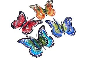 Vivid Butterfly Outdoor Wall Decor