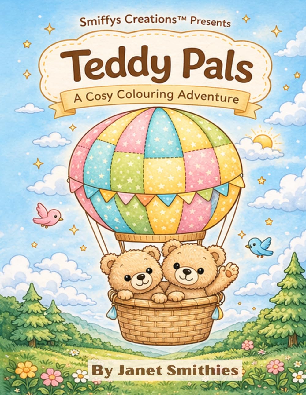 Teddy Pals: A Cosy Colouring Adventure