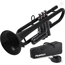 PAMPET Professional Plastic Trumpet Bb trumpet Black