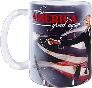 Donald Trump Make America Great Again Taza - Raptor - Taza de calidad de grado A, protección de la caja de espuma, regalo ...