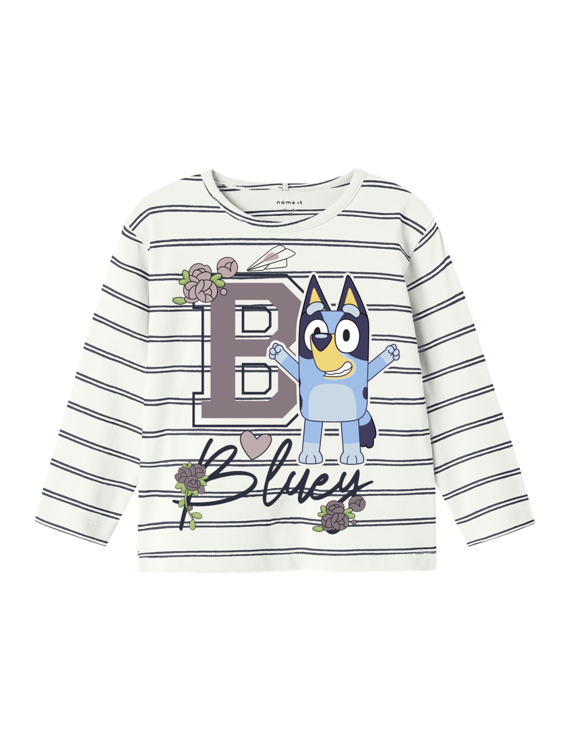 NAME IT Girl Oberteil mit Langen Ärmeln Bluey