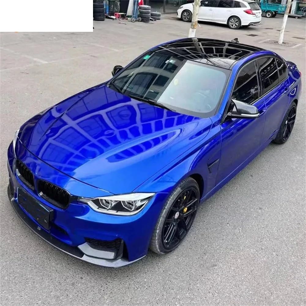 Vinylfolie Ultraglänzendes blaues Metallic-Vinyl