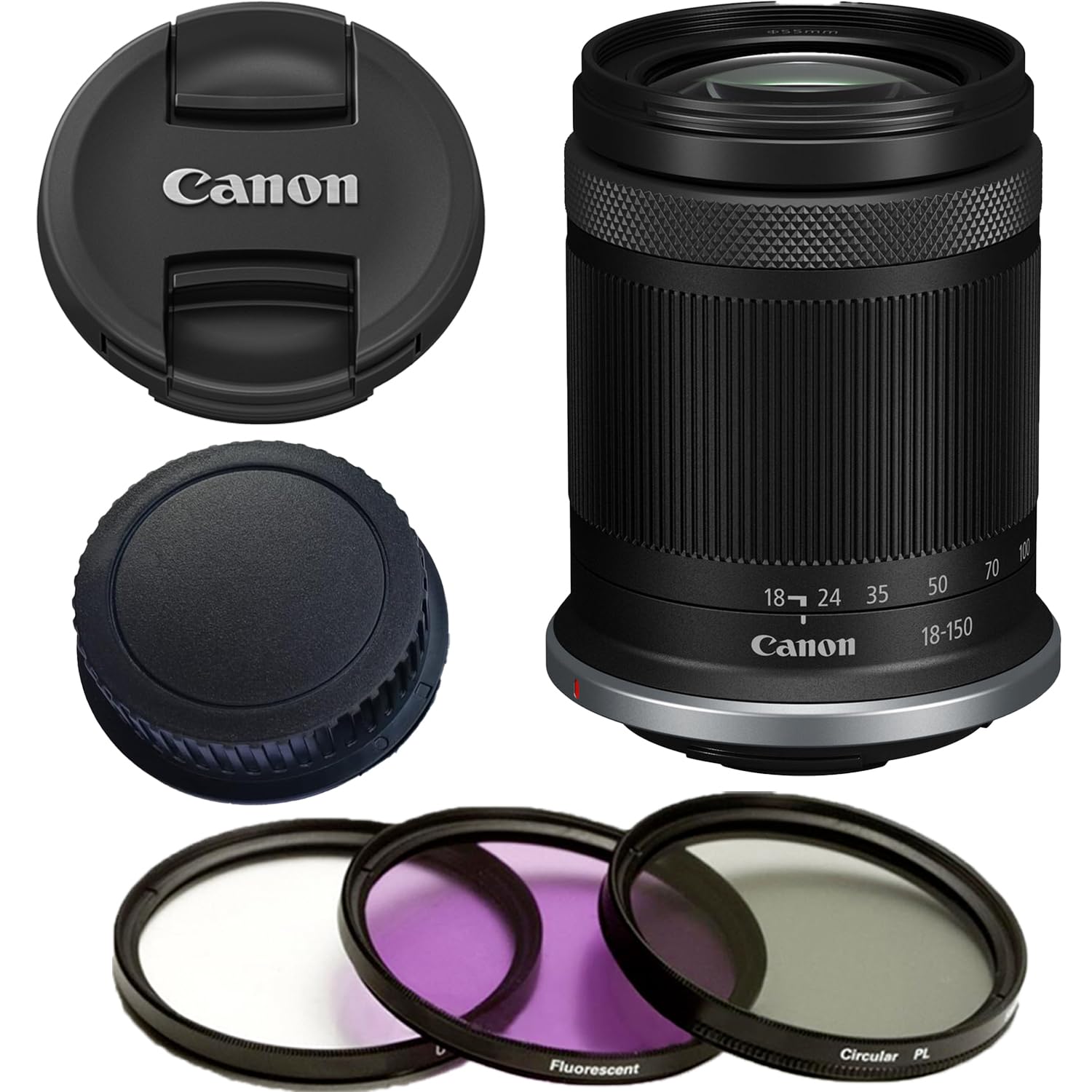 Amazon.com : Canon RF-S 18-150mm f/3.5-6.3 IS STM Lens (New, White