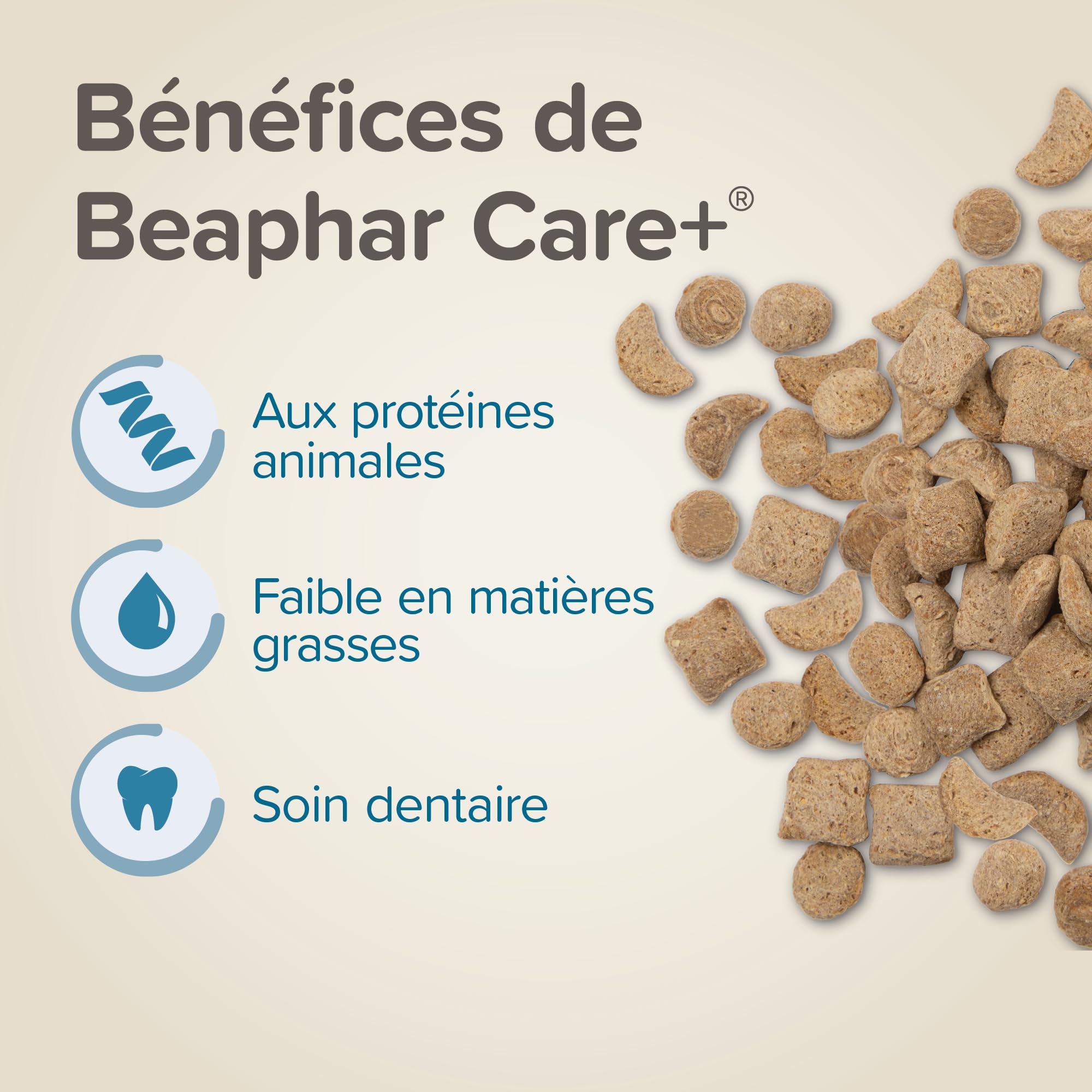 BEAPHAR – Care+ – Alimentation Super Premium extrudée pour Rat – Extrait de thé Vert – Proteines animales – Haute digestibilité – Participe à l’Usure Naturelle de Dents – sans sucres ajoutés – 700g