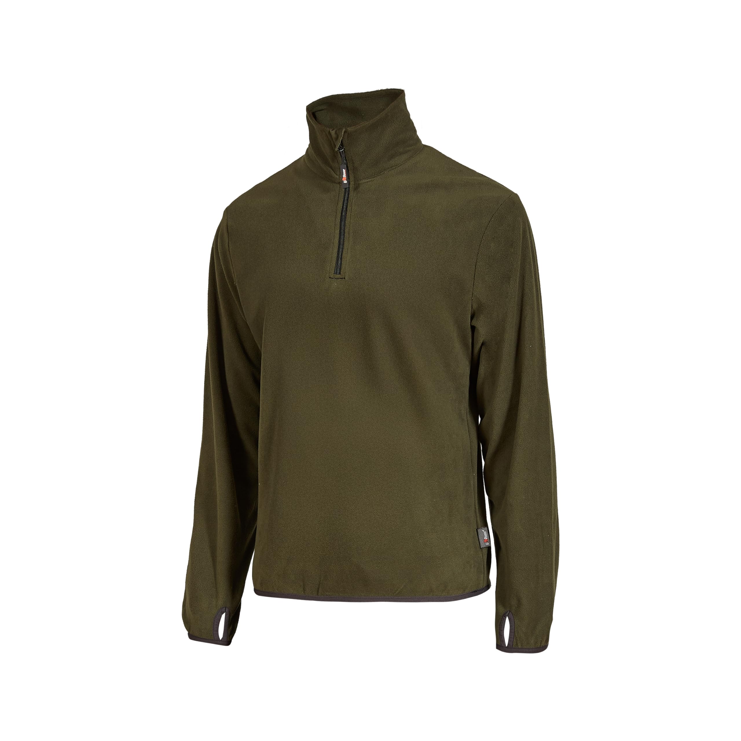 U-Power | Maglia Da Lavoro Artic, A Mezza Zip, Realizzata In Micropile, Polsini Con Foro Per Pollice E Parazip Con Cimosa Brandizzata, 100% Poliestere-image