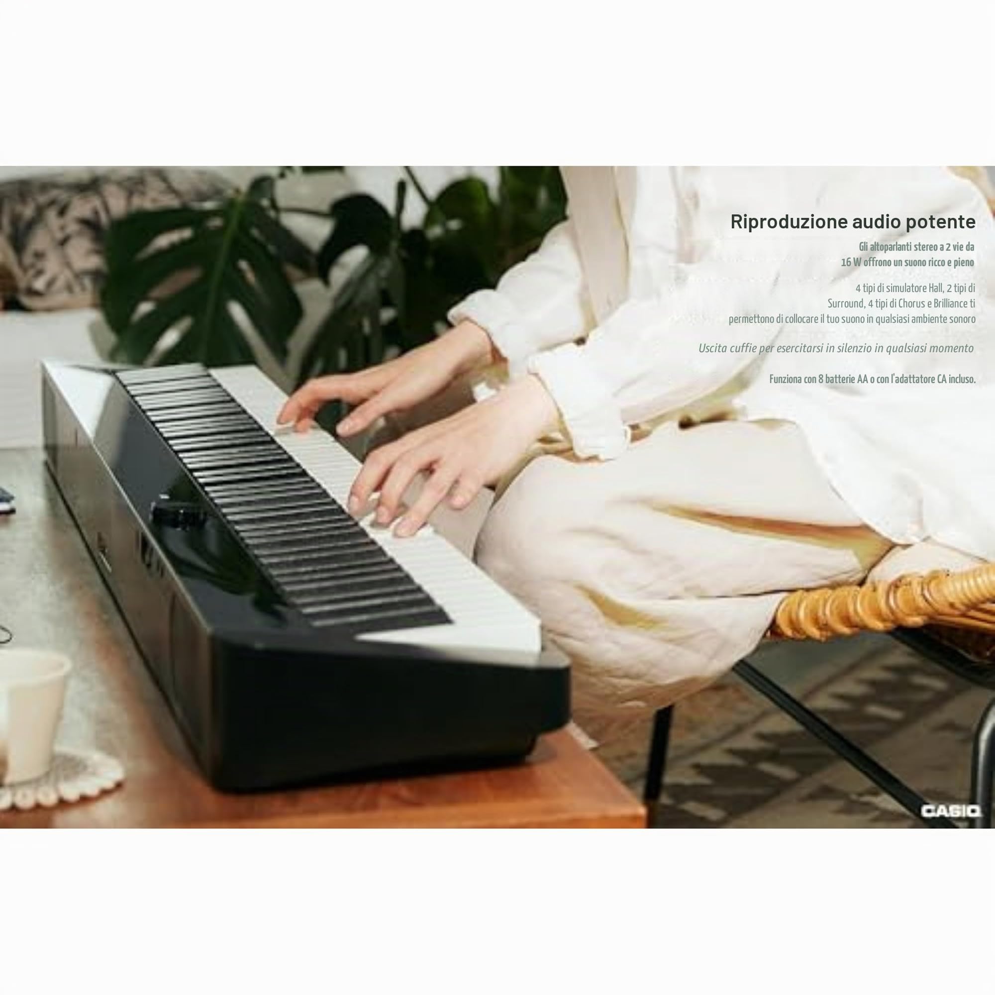 Casio, 88-Key Digital Pianos-Stage (PX-S1100BK)