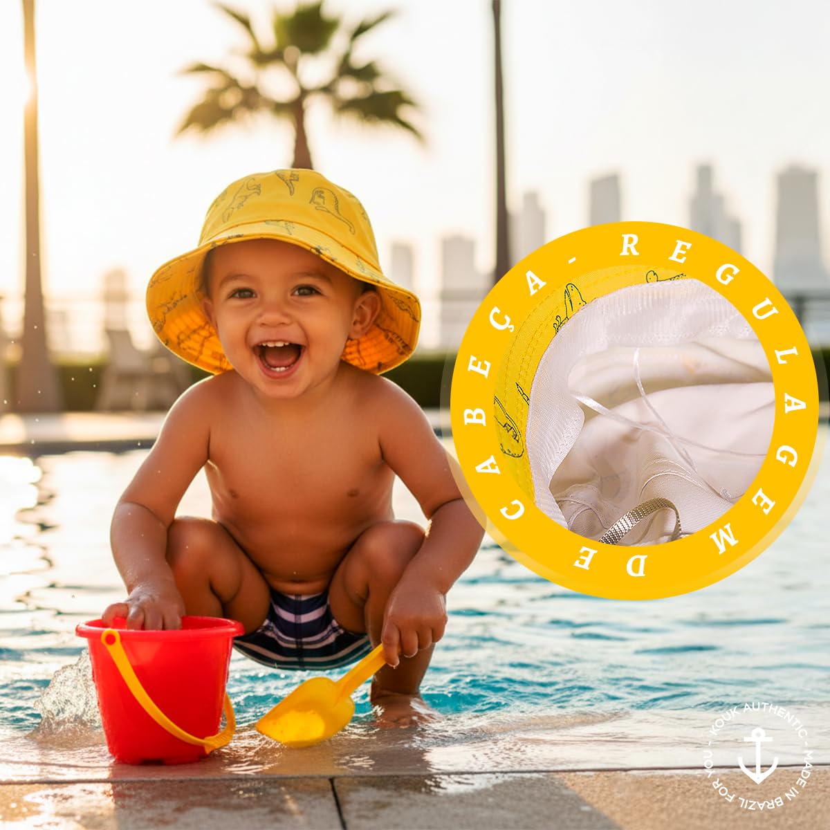 Chapéu Bucket Infantil Kids Unissex Proteção UV Sol Calor Verão Praia Saida Férias Modelo Cata Ovo Aba Larga Ajuste e Cordão Estampado Dinossauros em promoção! Veja a oferta e mais achadinhos de Bonés & Chapéus Infantis 6 Hoje é o melhor dia para comprar Chapéu Bucket Infantil Kids Unissex Proteção UV Sol Calor Verão Praia Saida Férias Modelo Cata Ovo Aba Larga Ajuste e Cordão Estampado Dinossauros com aquele preço maroto! Promoção! Aproveite a oferta! 6