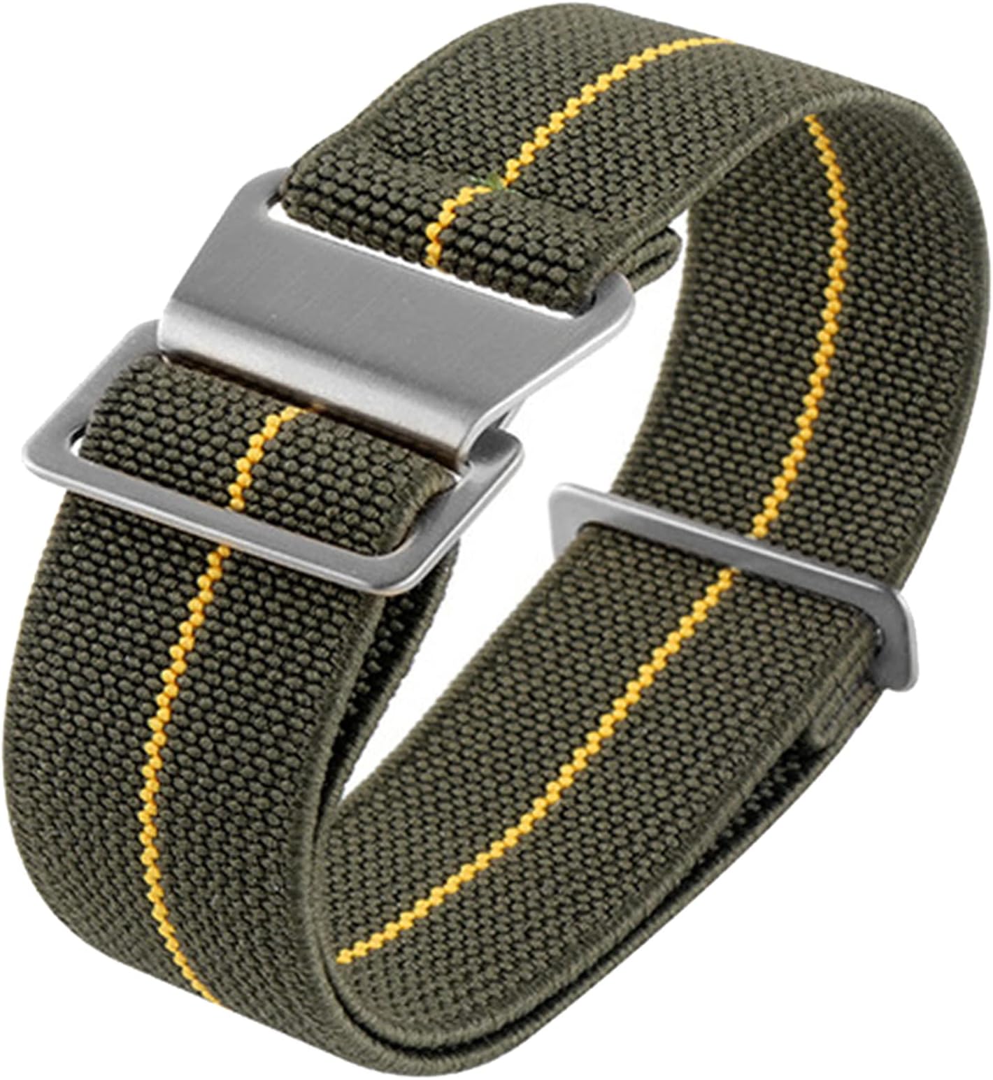 Onthelevel French Troops Parachute Bag for Nylon Elastic Belt Watchband 18mm ...