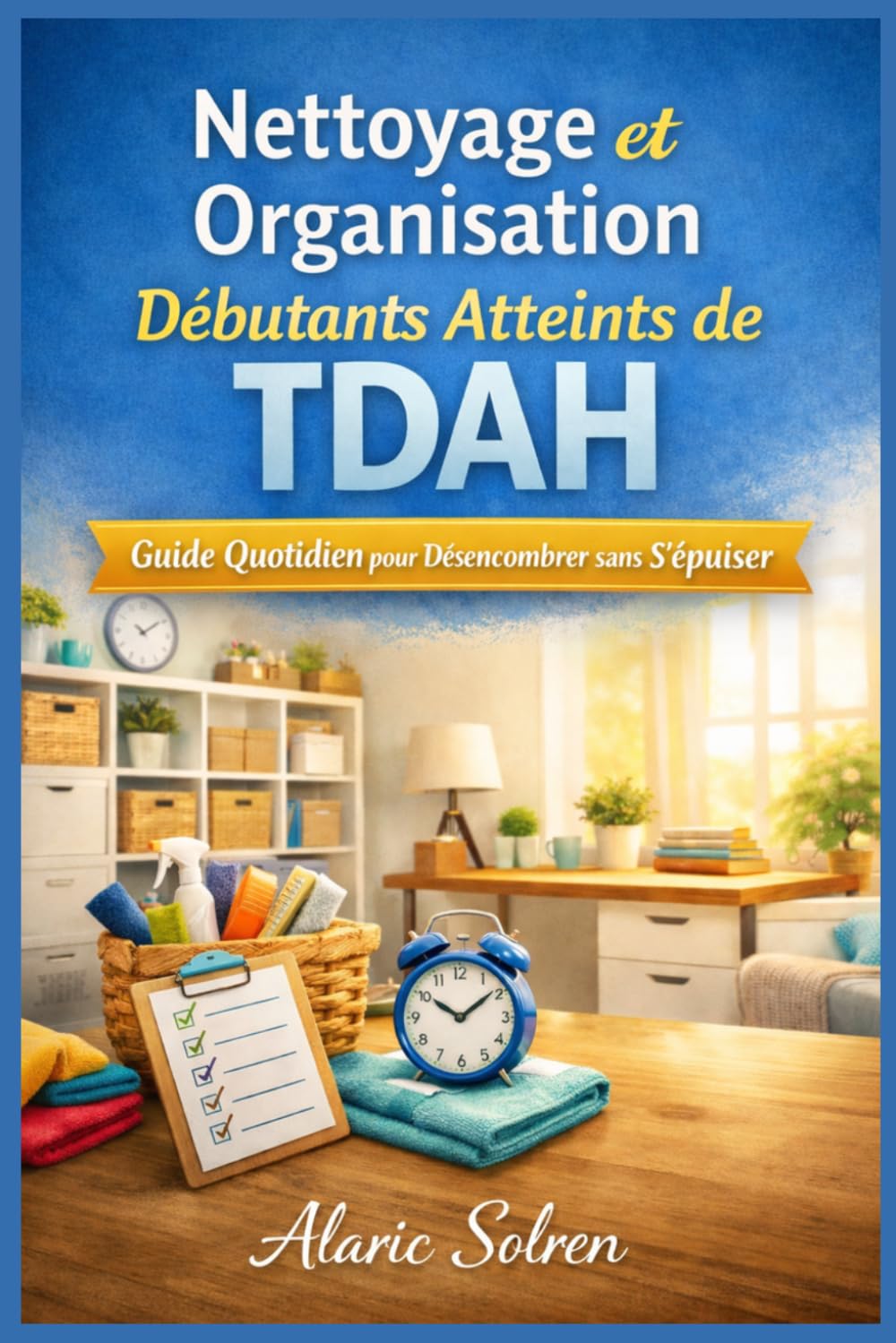 Nettoyage et Organisation Débutants Atteints de TDAH: Guide Quotidien pour Désencombrer sans S'épuiser