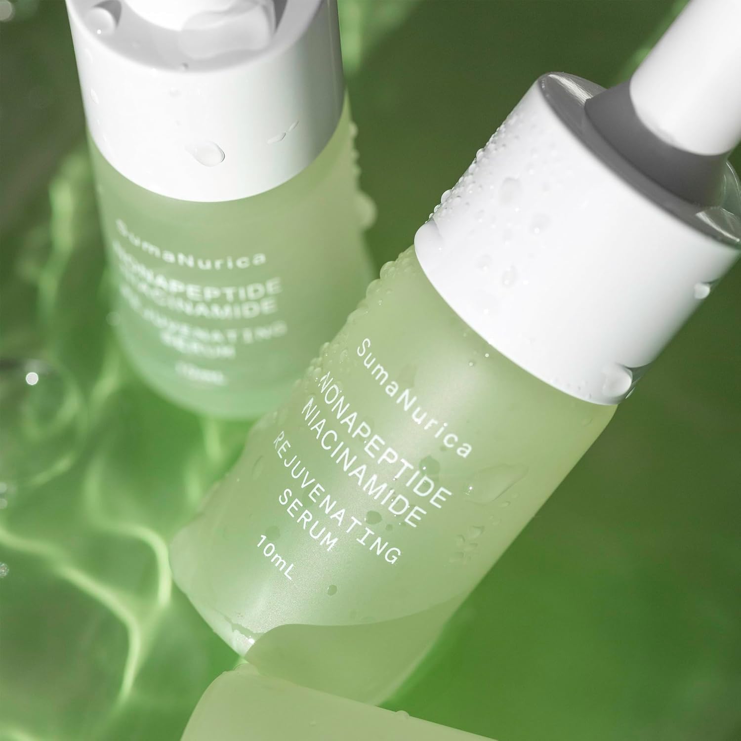 SumaNurica Nonapeptide Niacinamide Rejuvenating Serum, Brightening & Oil-Balancing Formula, Supports Skin Barrier & Hydration, Lightweight Daily Serum for Dull, Uneven Skin (0.33 fl. oz x 6 Bottles) - Image 8