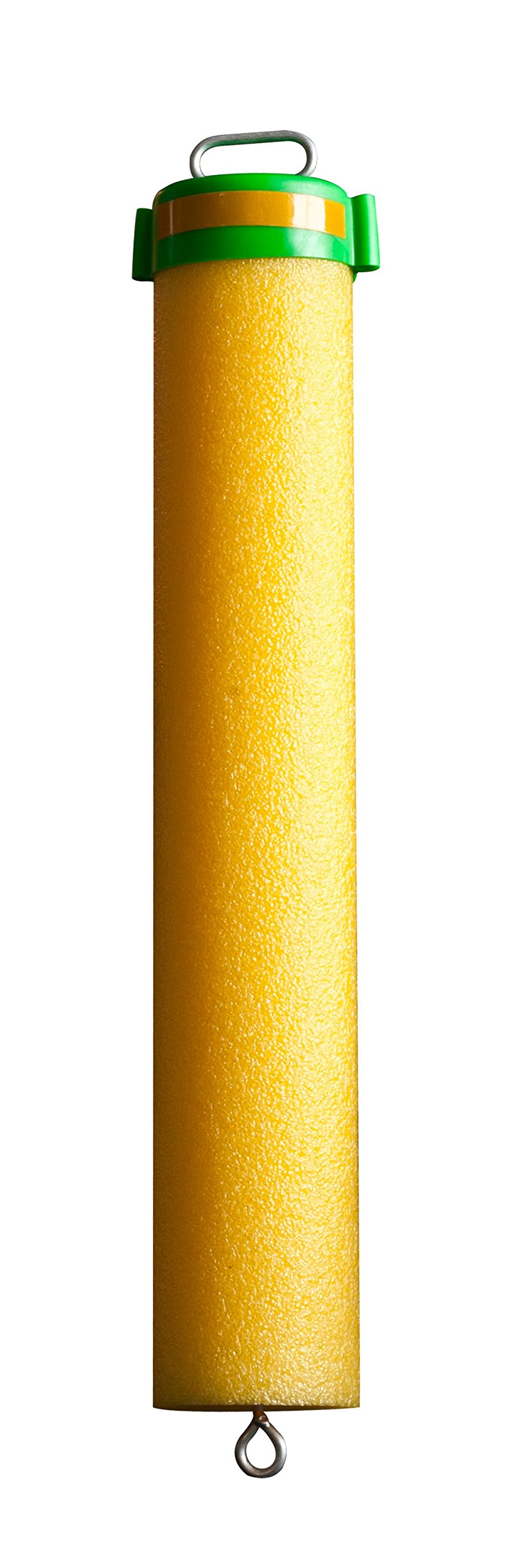 Rod-N-Bobbs Catfish 17" Yellow Fishn' Noodle with Integrated Light Stick and Flag Holder