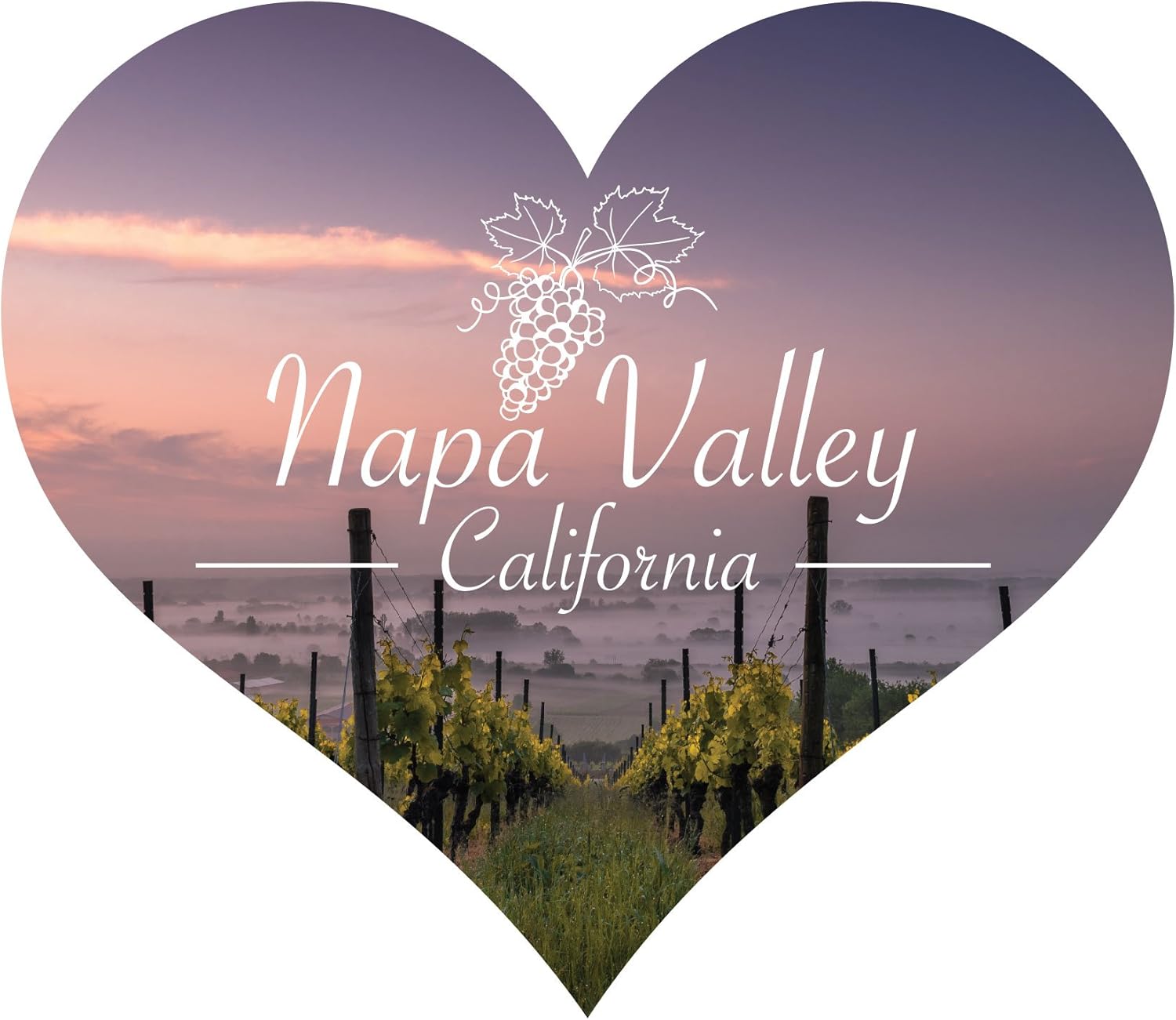 Napa Valley California Souvenir Wine Country Sonoma Grapes