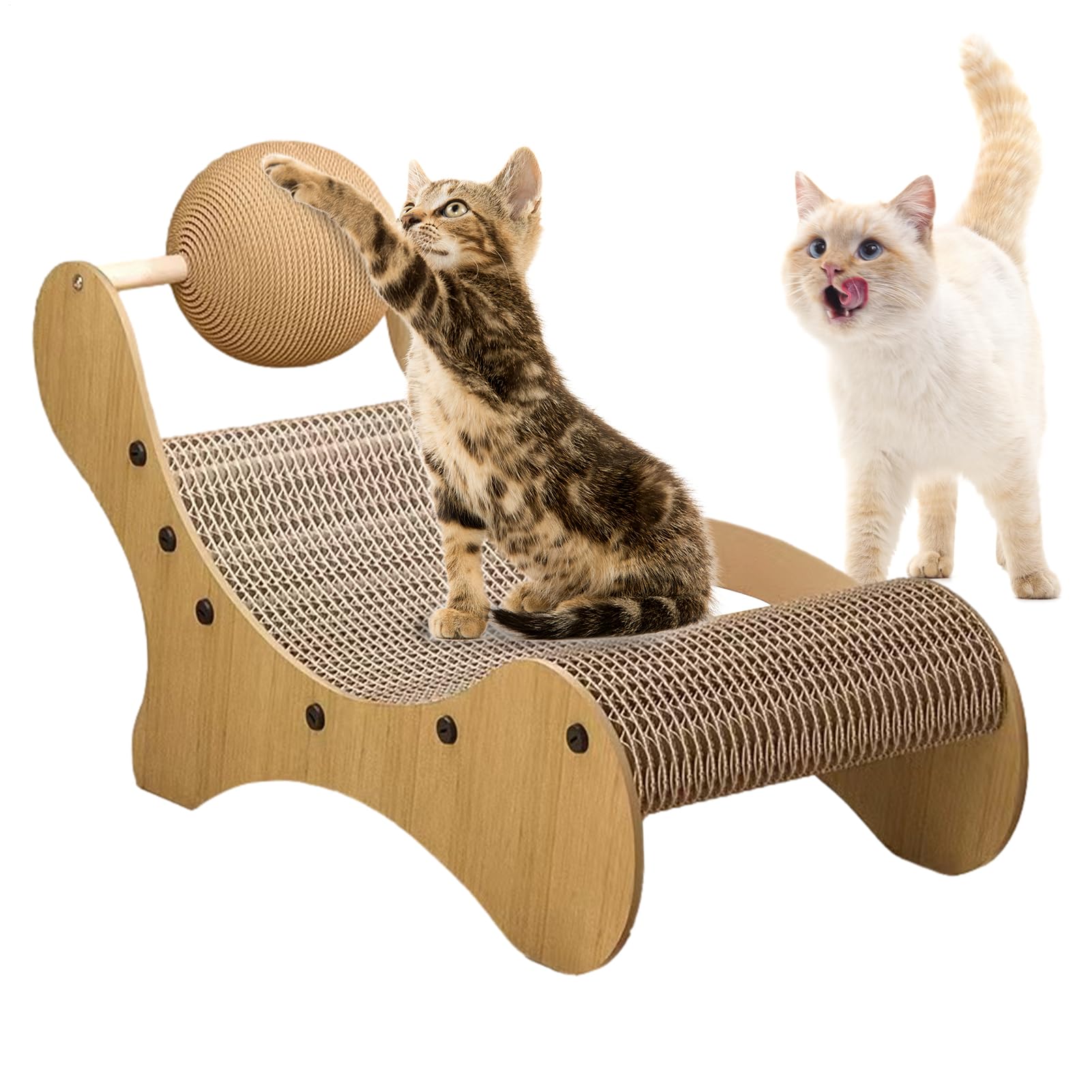 Griffoir pour chat d'intérieur pour occuper votre animal dans le salon